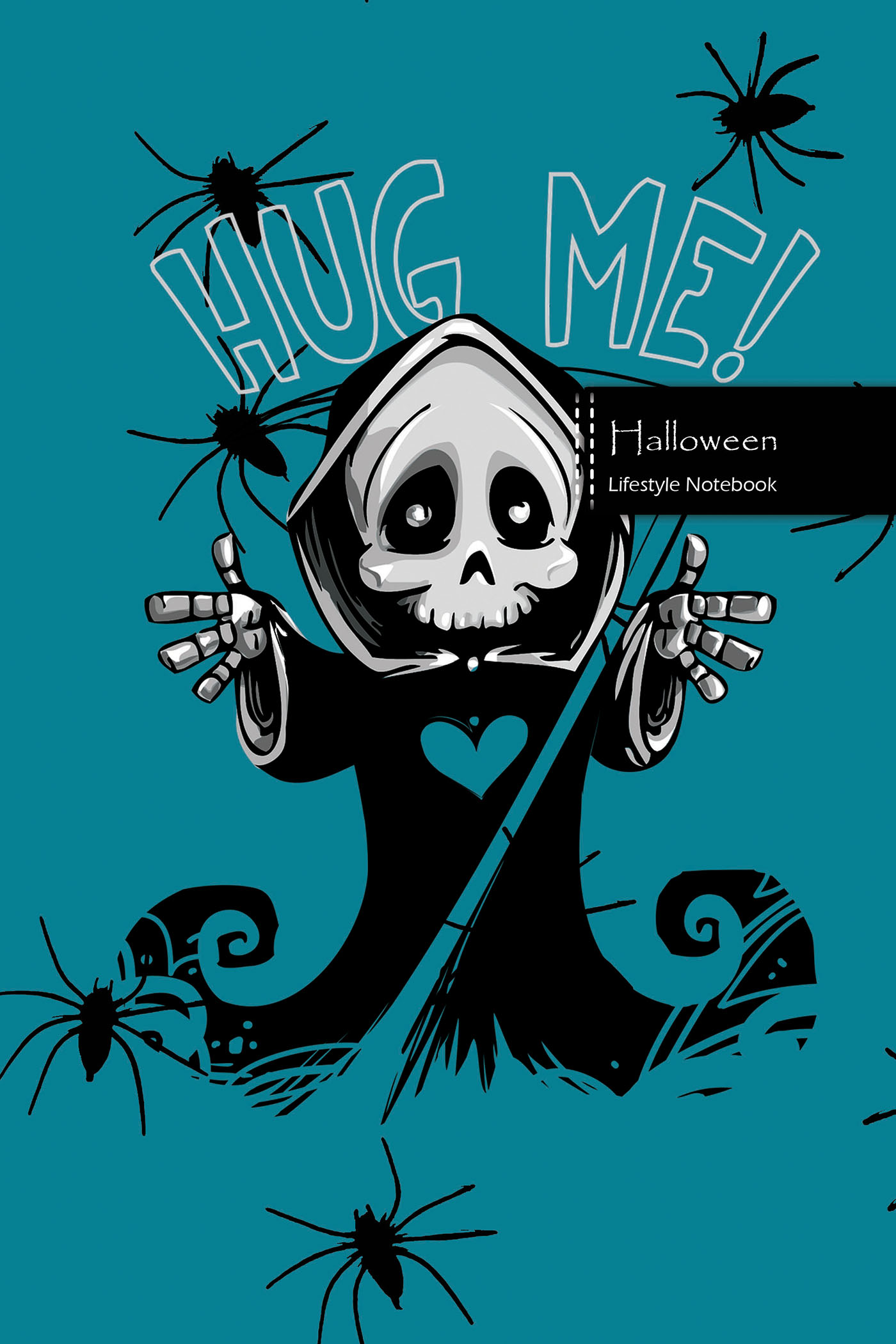Halloween Lifestyle Notebook, Wide Ruled, 180 Pages (90 Shts), Dotted Lines, Write-in Journal, US Trade (6 x 9 In) (Book 2)