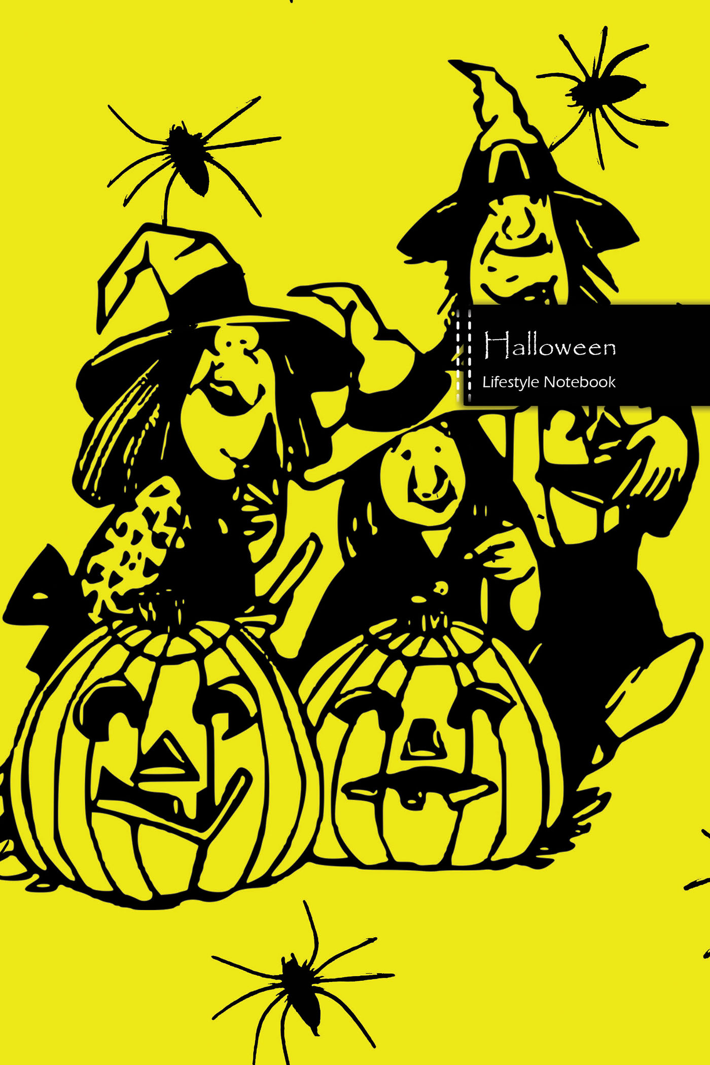 Halloween Lifestyle Notebook, Wide Ruled, 180 Pages (90 Shts), Dotted Lines, Write-in Journal, US Trade (6 x 9 In) (Book 3)