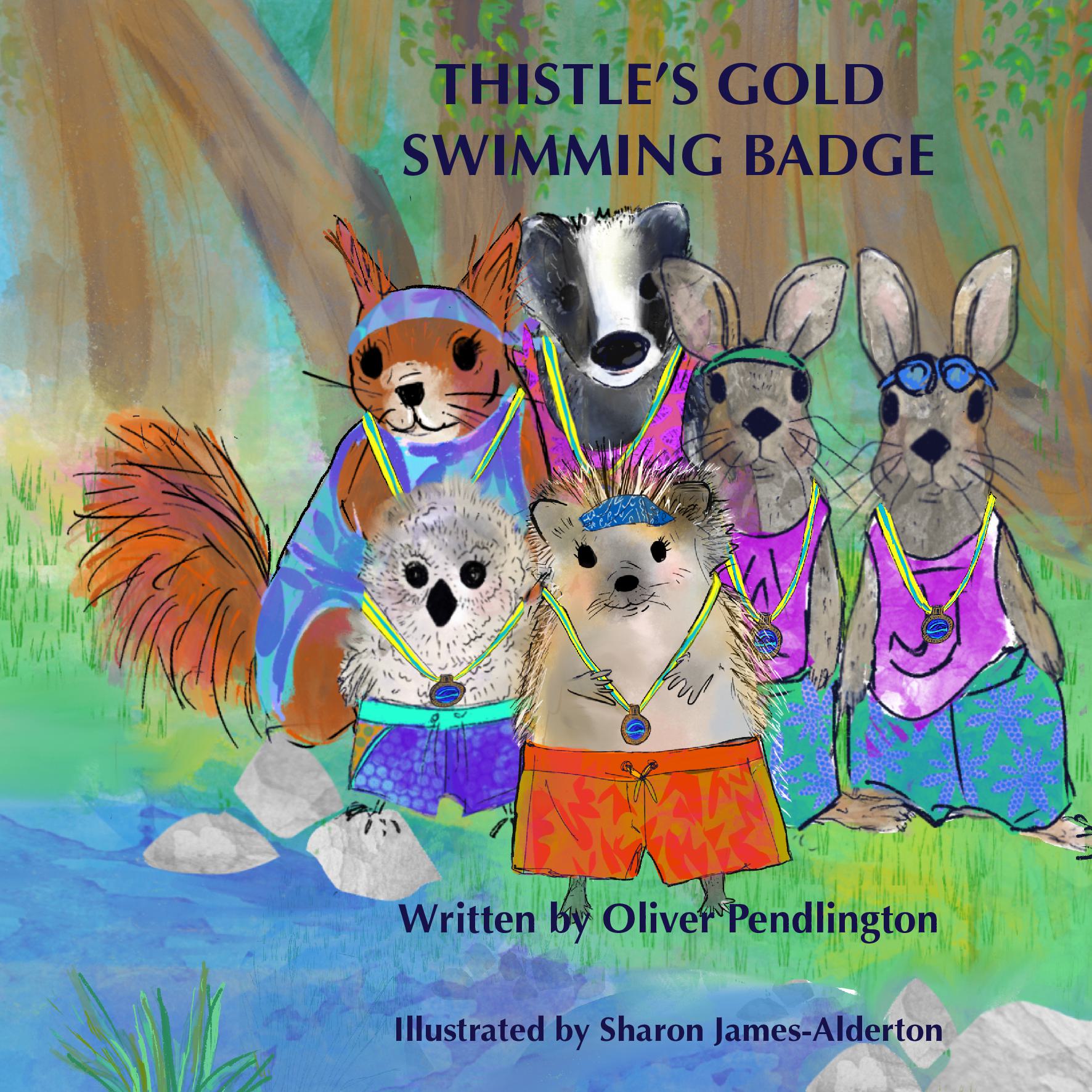 Thistle's Gold Swimming Badge