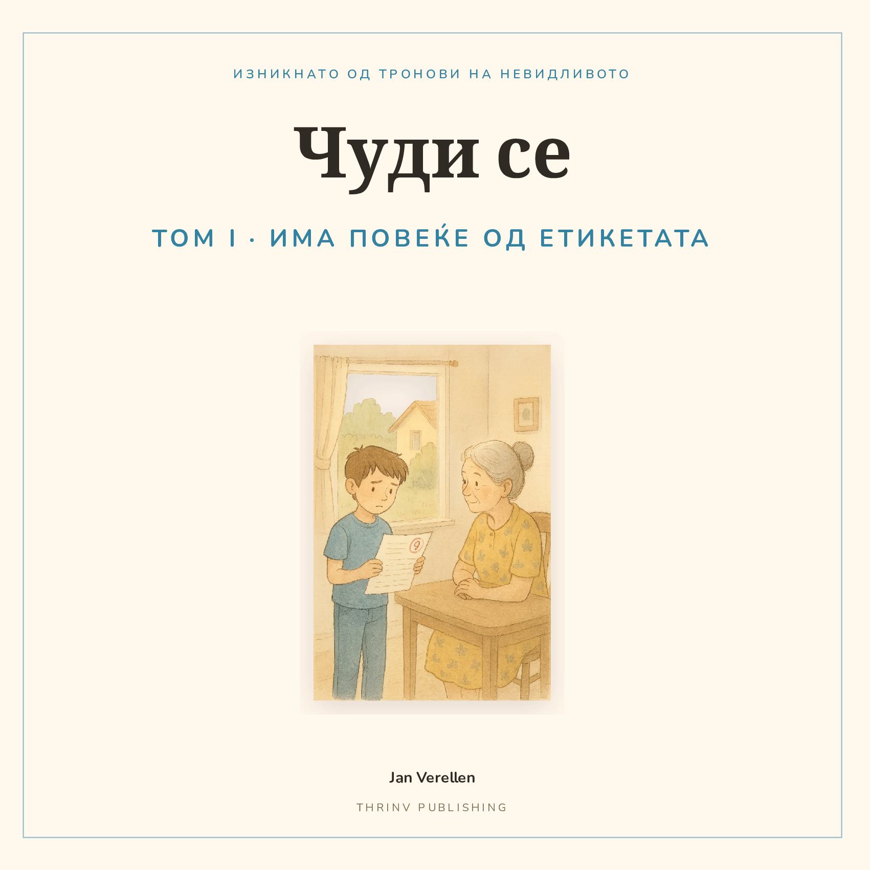 Чуди се · Том 1