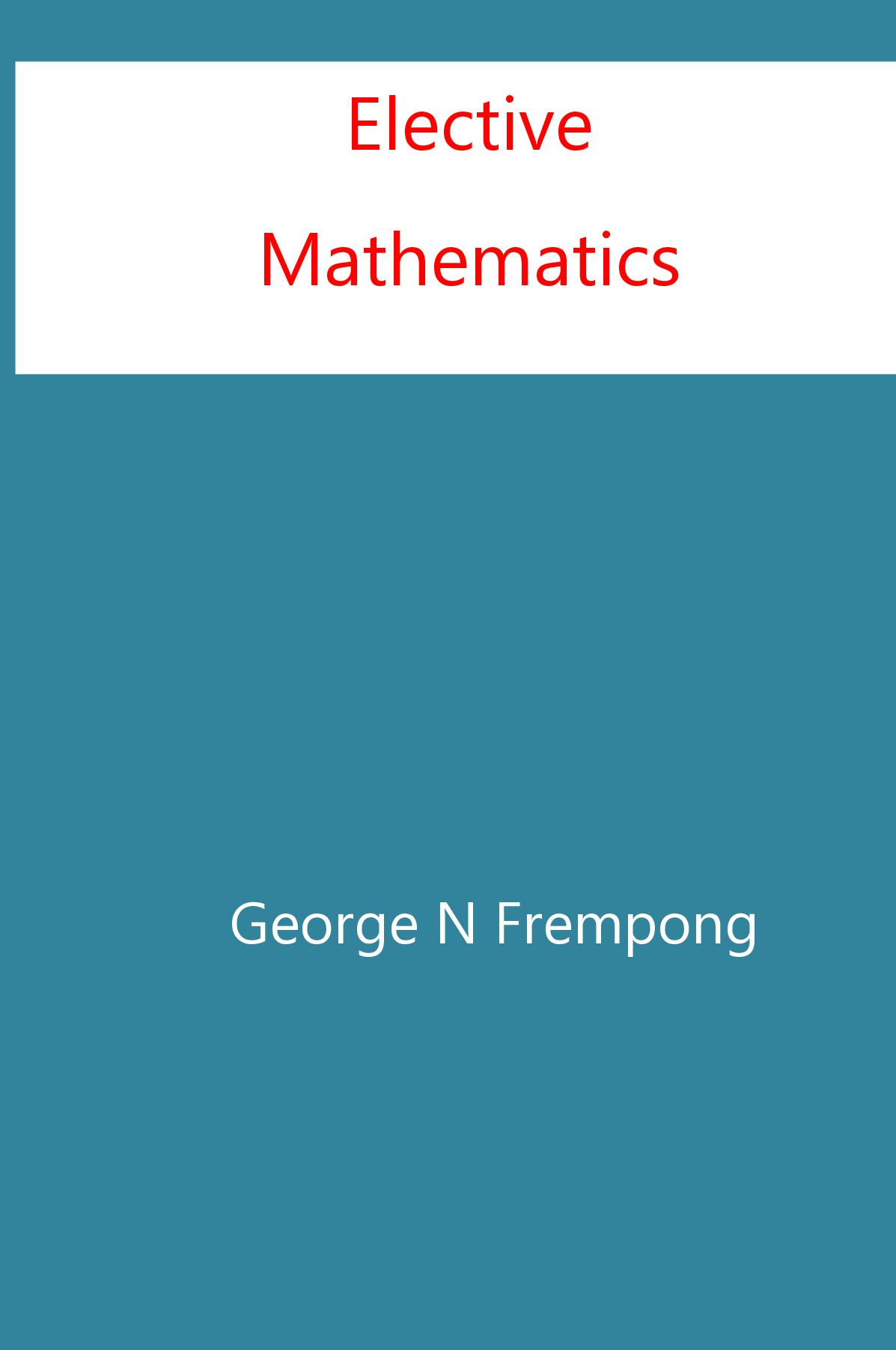 Elective Mathematics