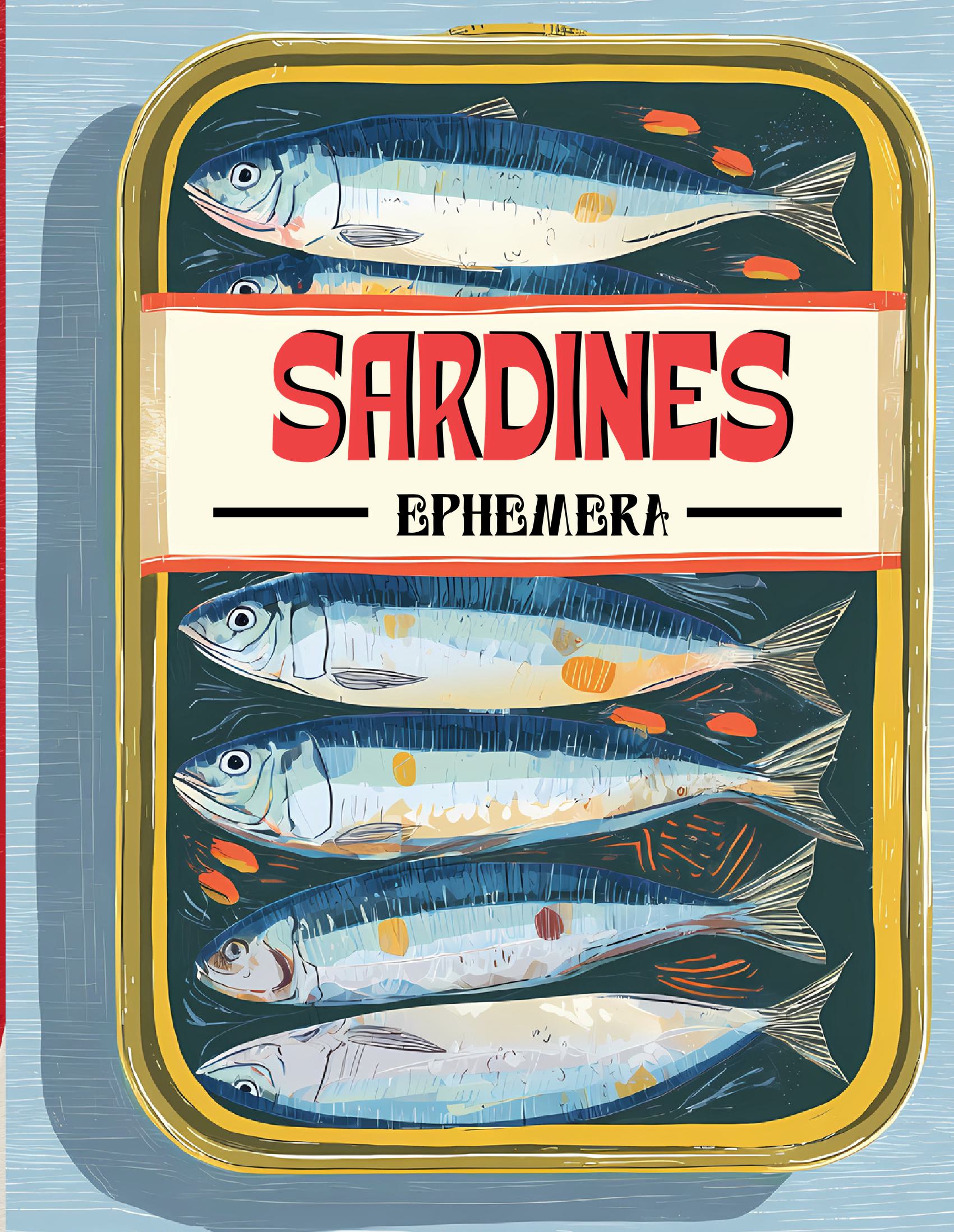Sardines Ephemera Book