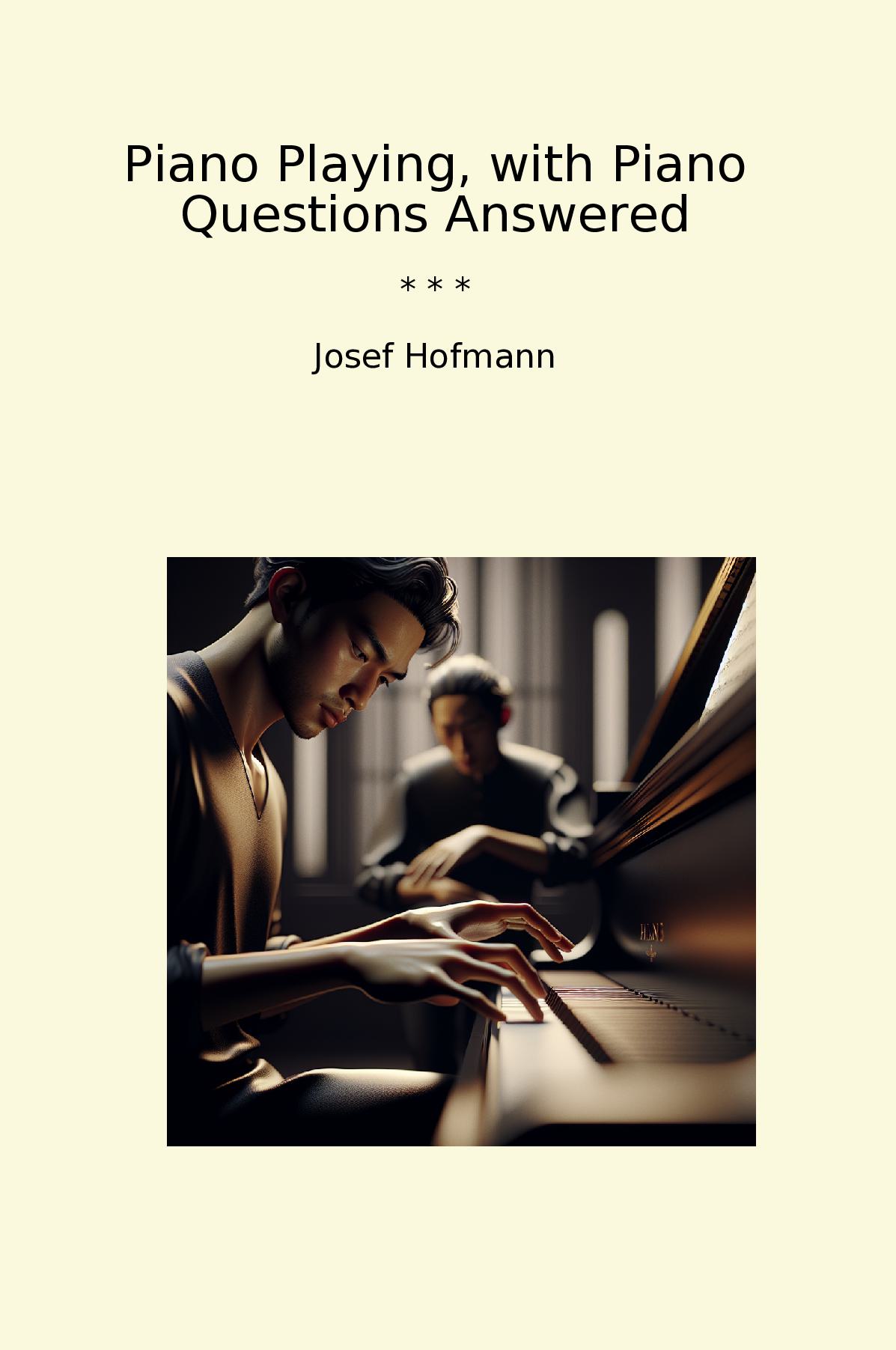 Piano Playing, with Piano Questions Answered