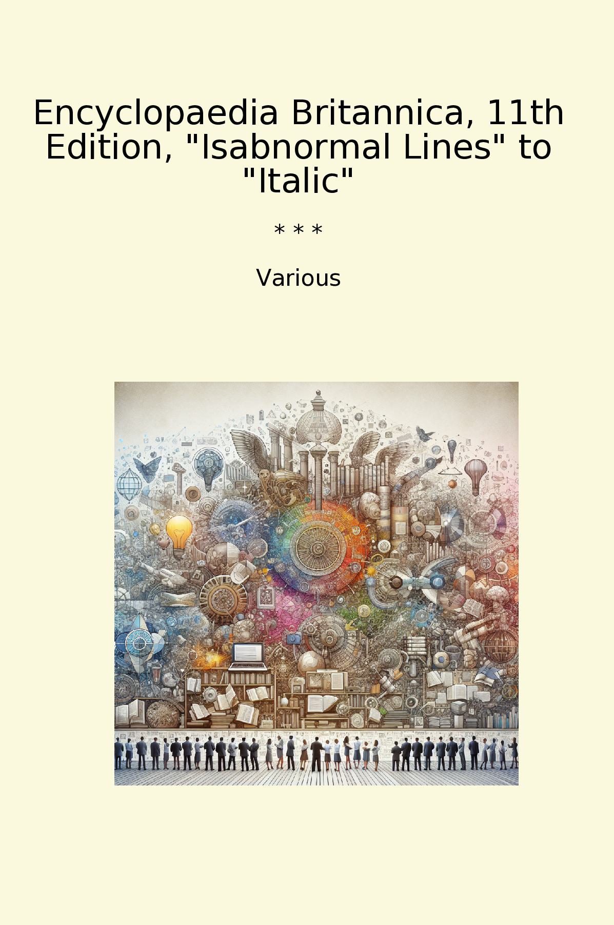 Encyclopaedia Britannica, 11th Edition, 