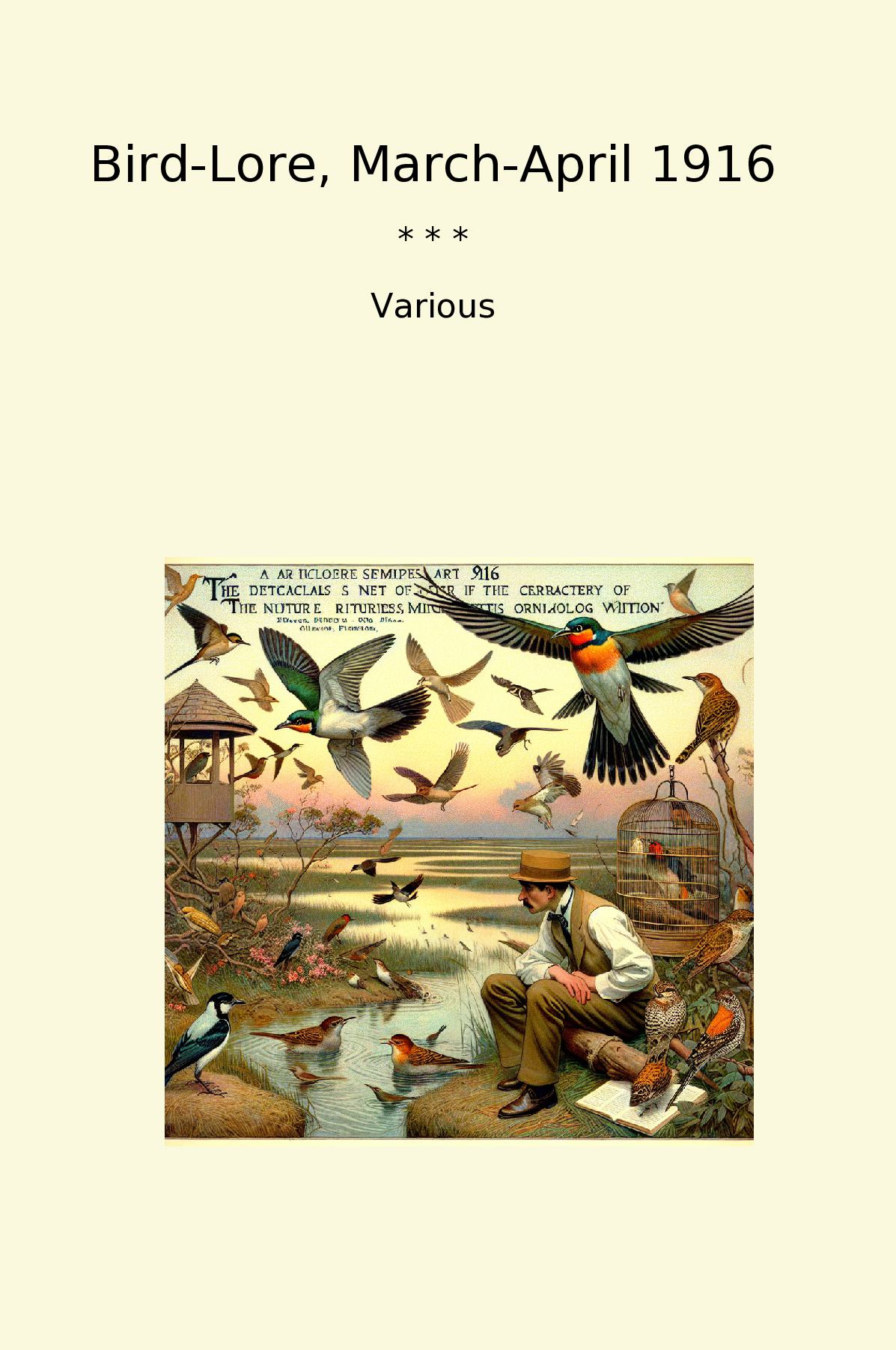 Bird-Lore, March-April 1916