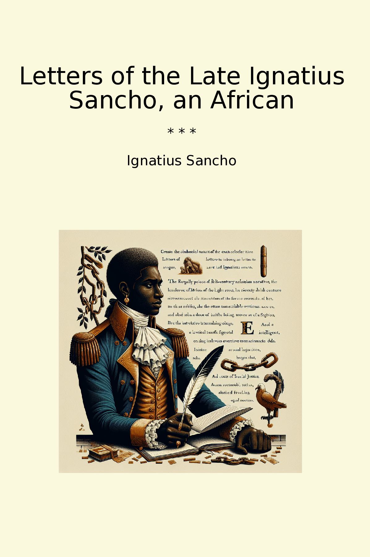 Letters of the Late Ignatius Sancho, an African