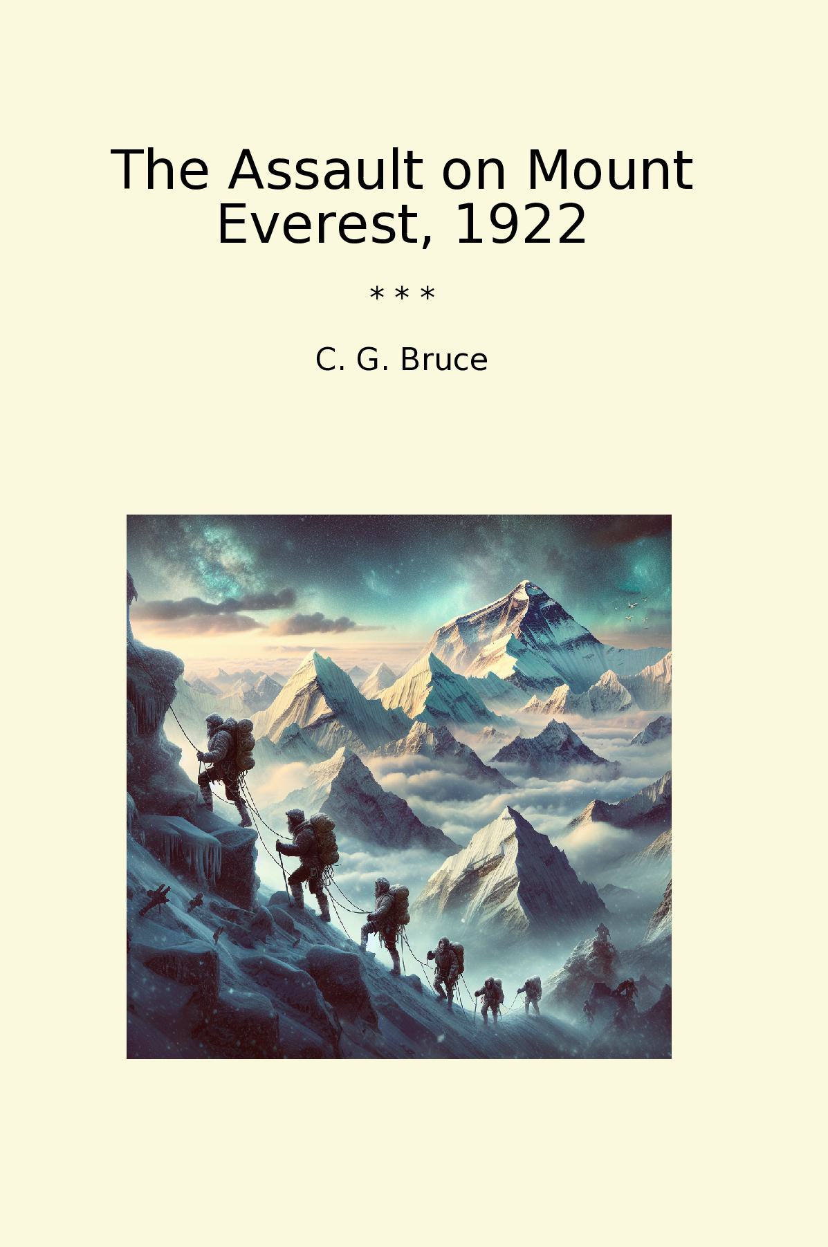The Assault on Mount Everest, 1922
