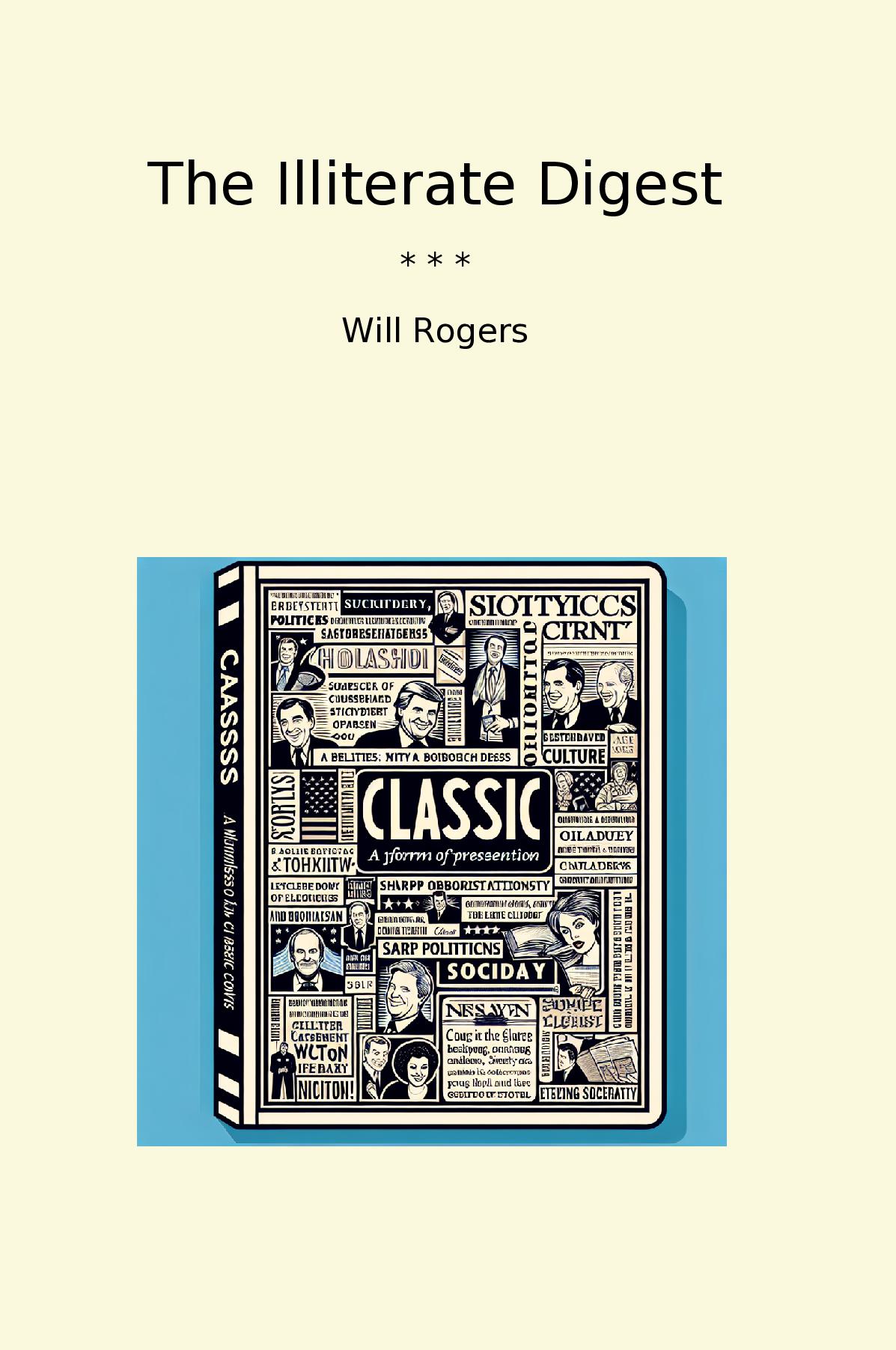 The Illiterate Digest
