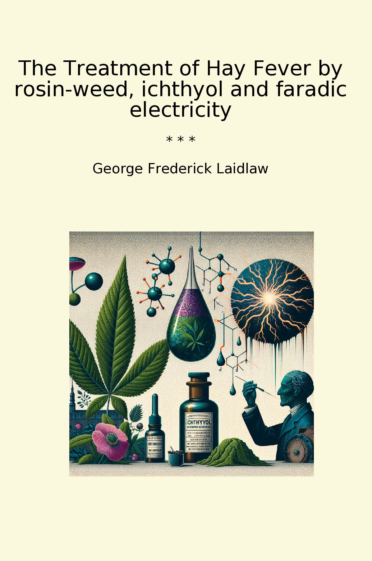 The Treatment of Hay Fever by rosin-weed, ichthyol and faradic electricity