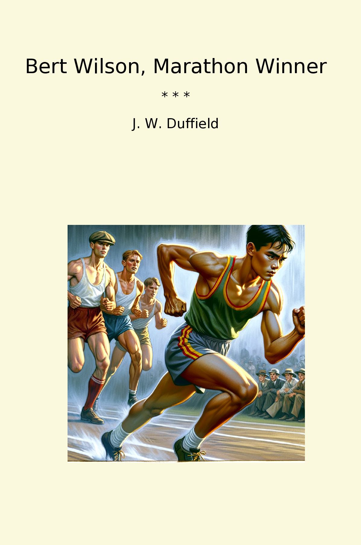 Bert Wilson, Marathon Winner