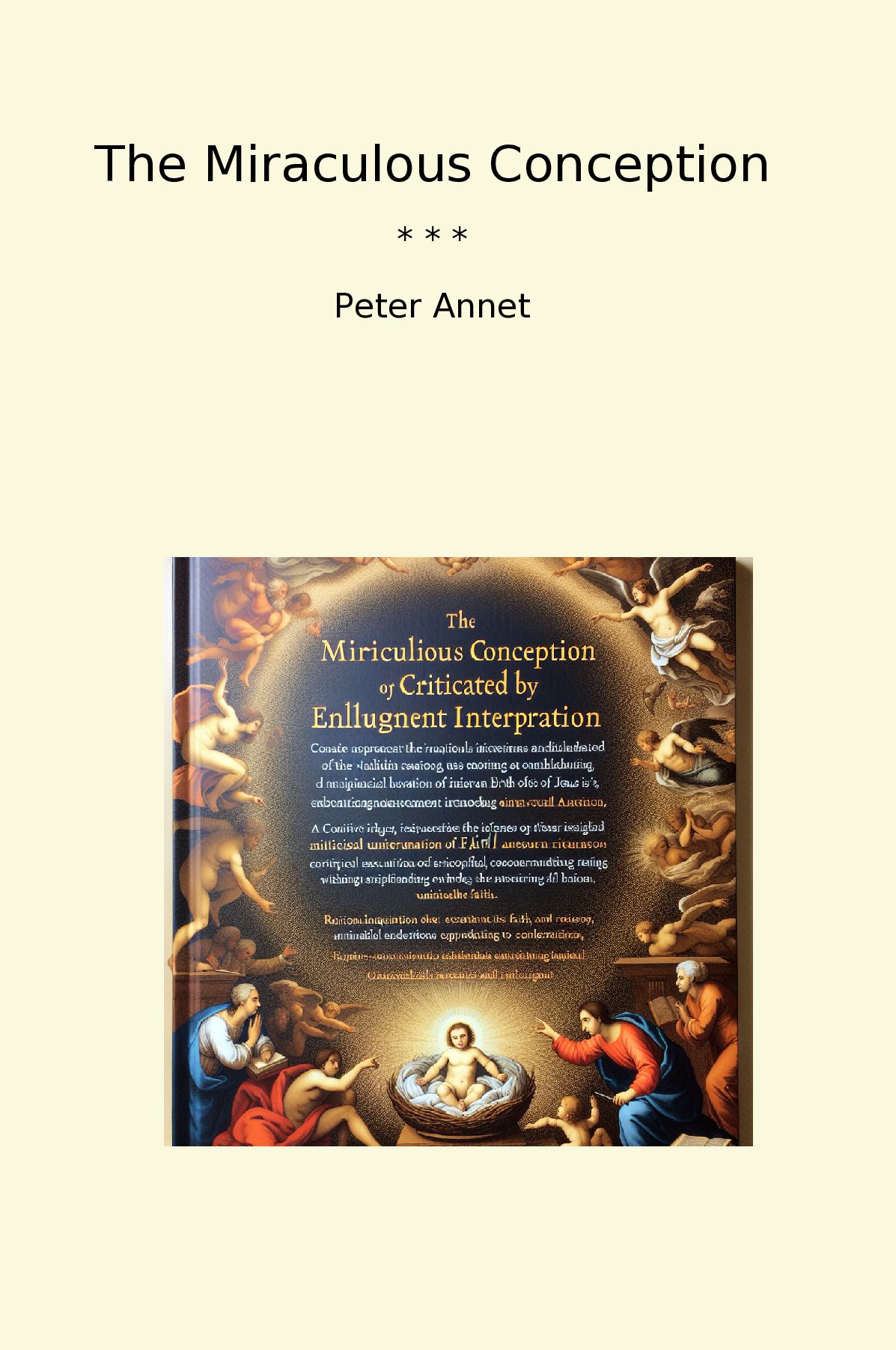 The Miraculous Conception
