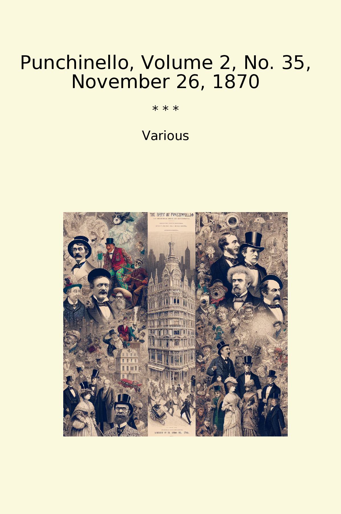 Punchinello, Volume 2, No. 35, November 26, 1870