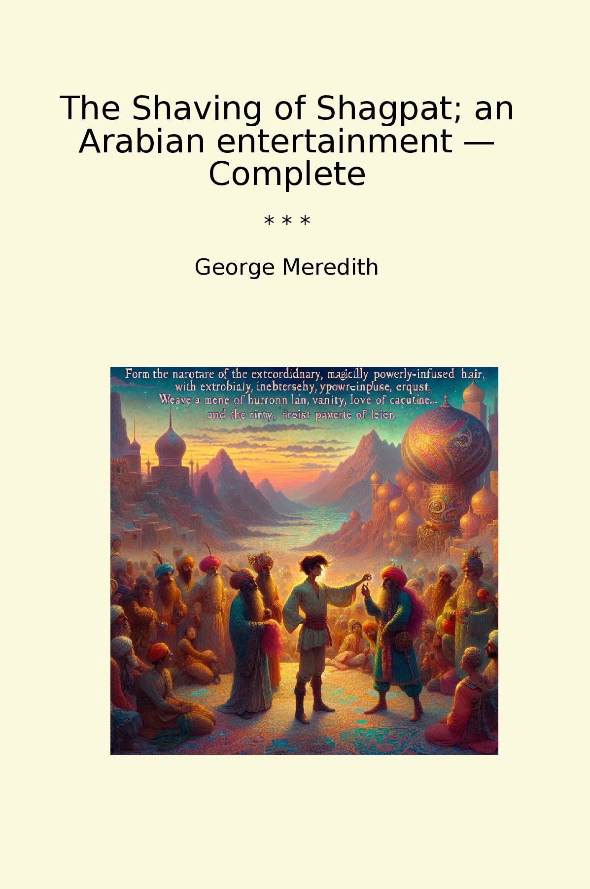 The Shaving of Shagpat; an Arabian entertainment — Complete