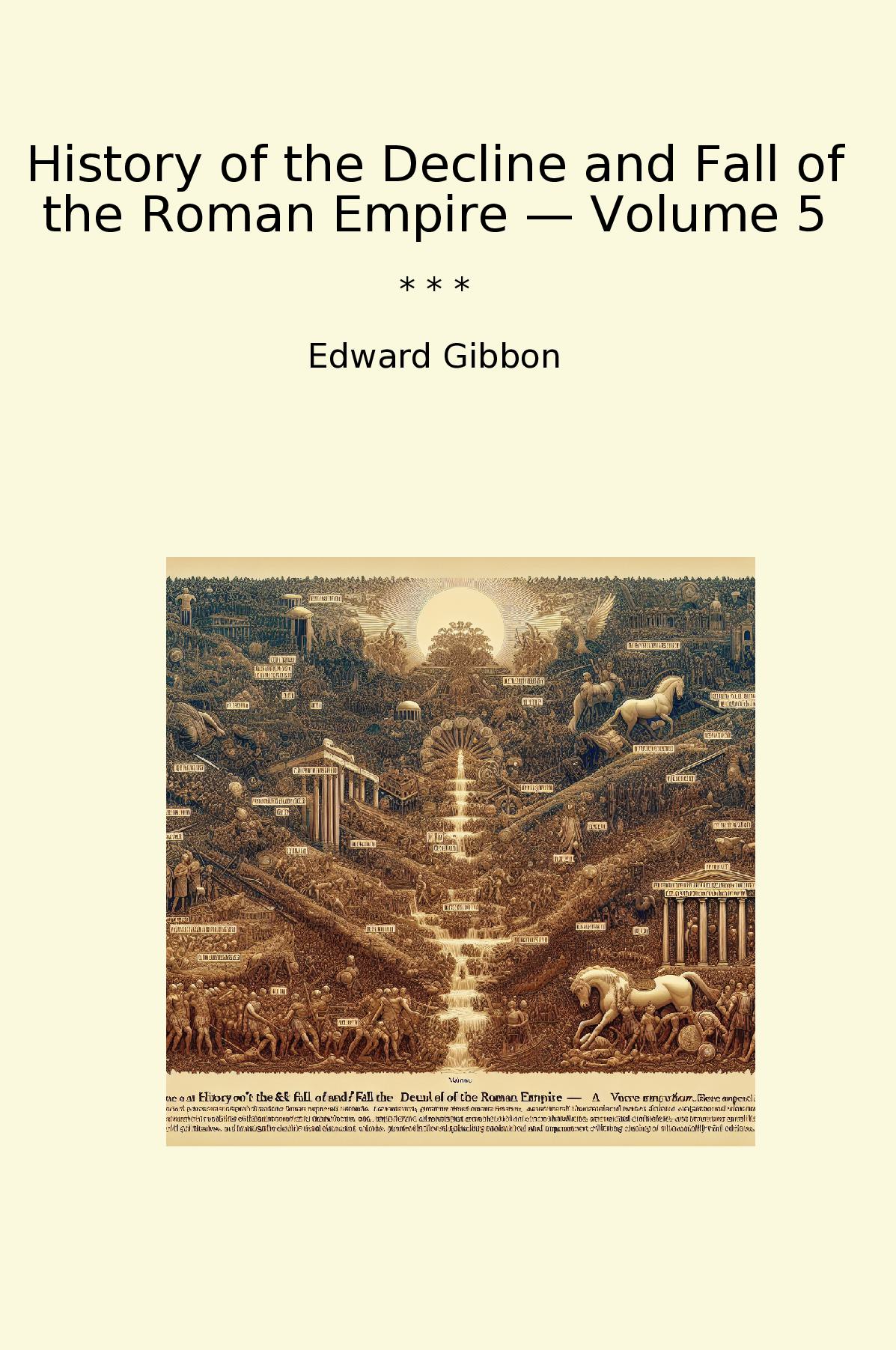 History of the Decline and Fall of the Roman Empire — Volume 5