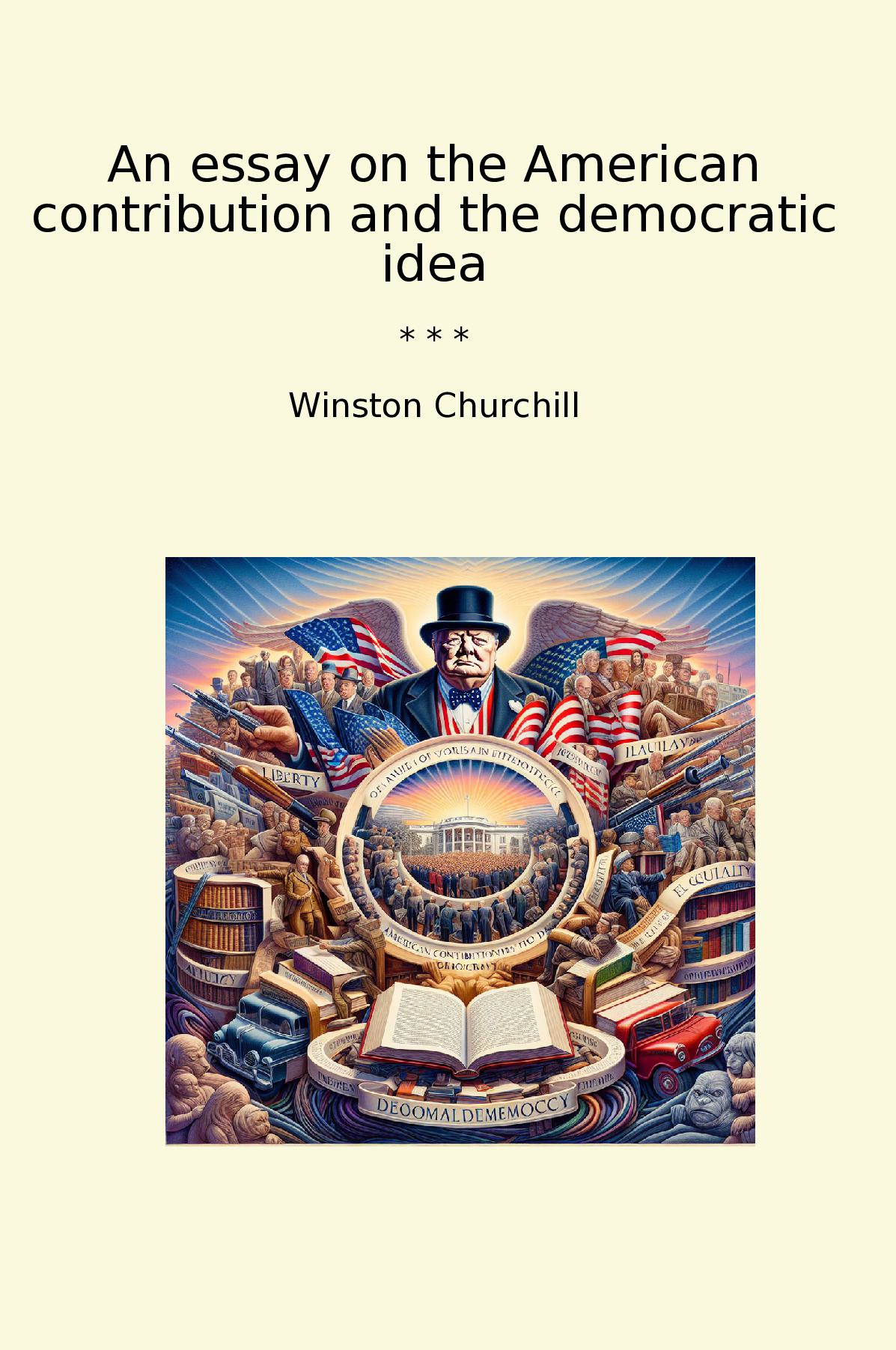 An essay on the American contribution and the democratic idea
