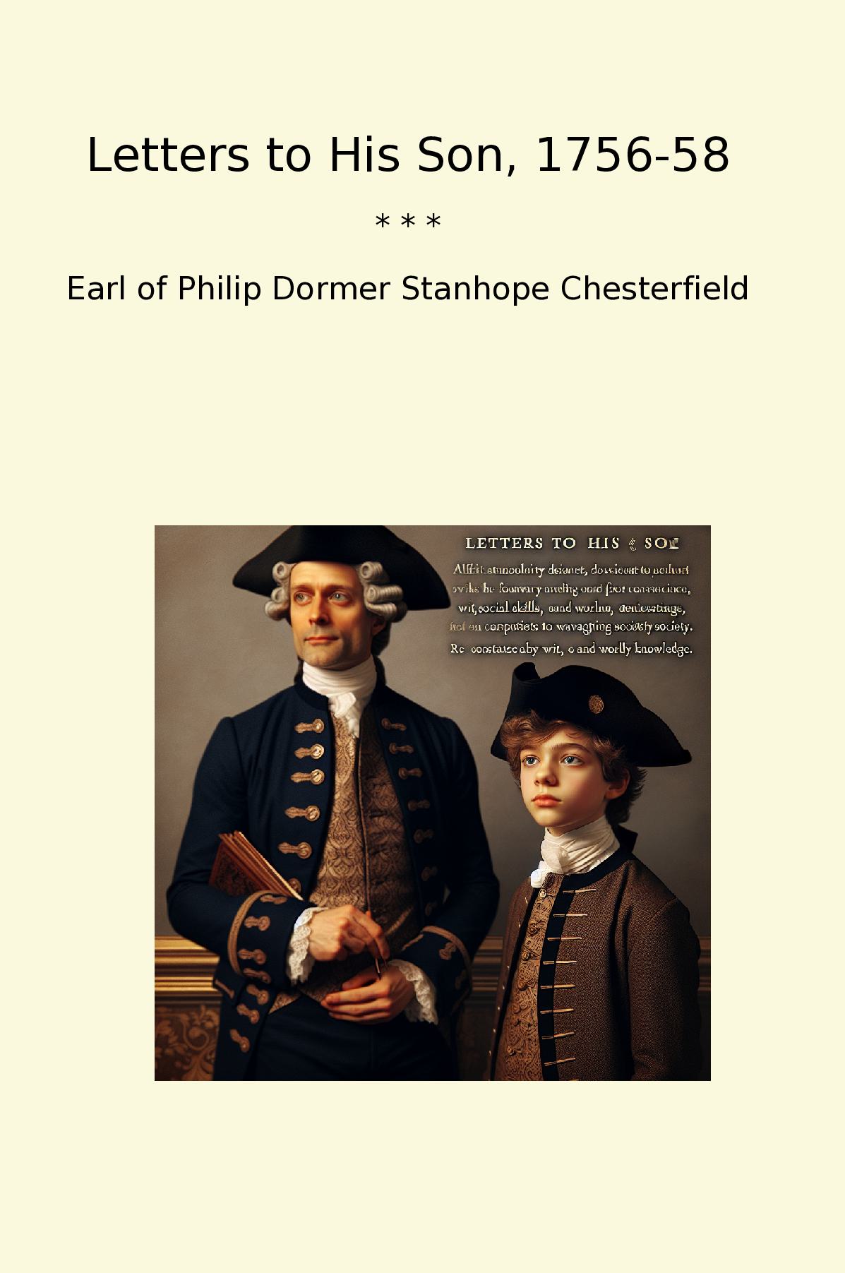 Letters to His Son, 1756-58