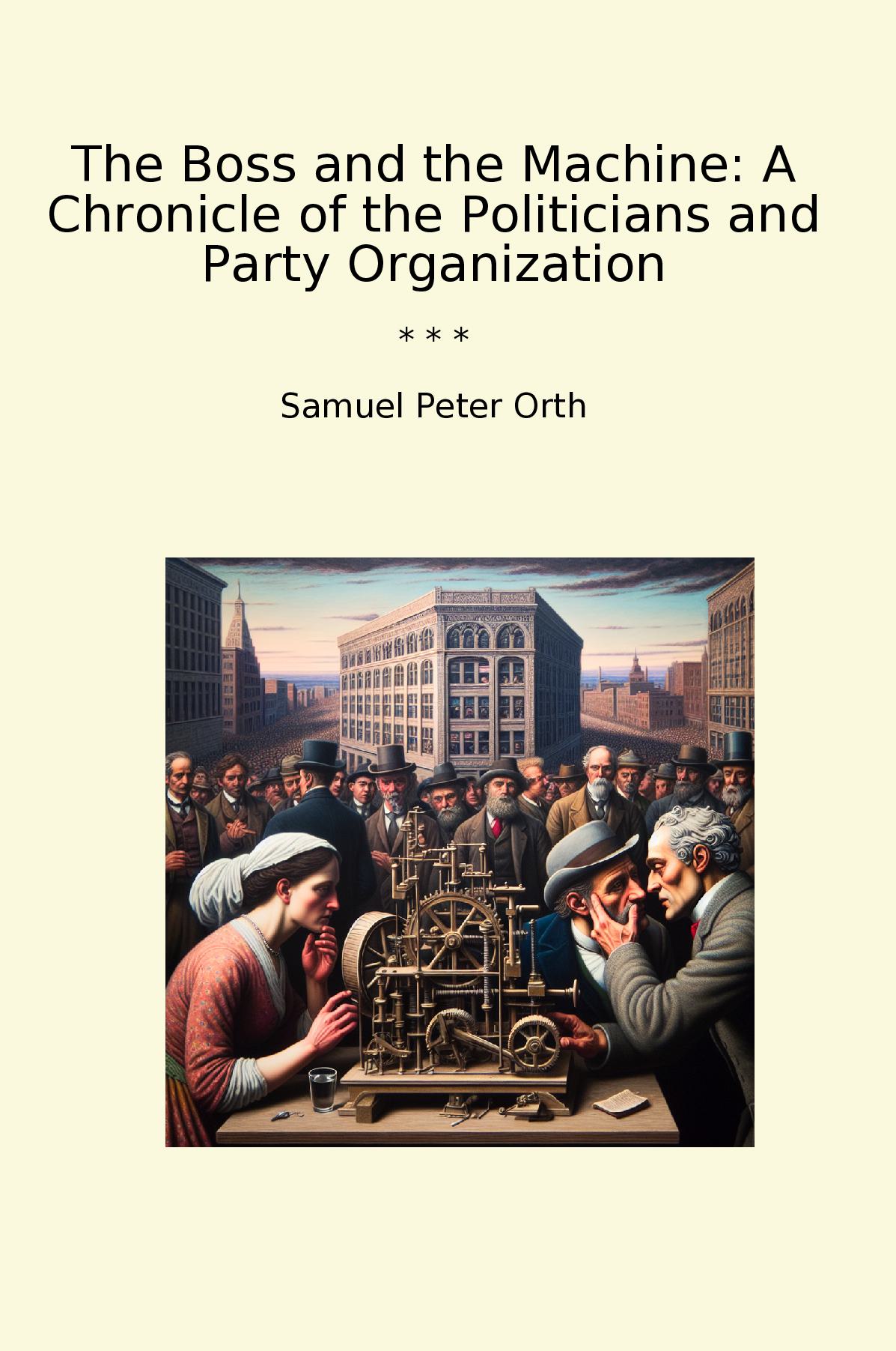 The Boss and the Machine: A Chronicle of the Politicians and Party Organization