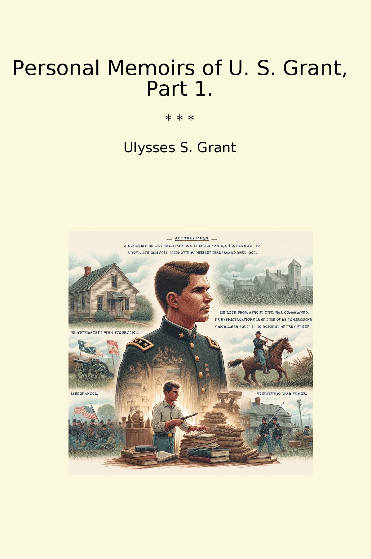 Personal Memoirs of U. S. Grant, Part 1.