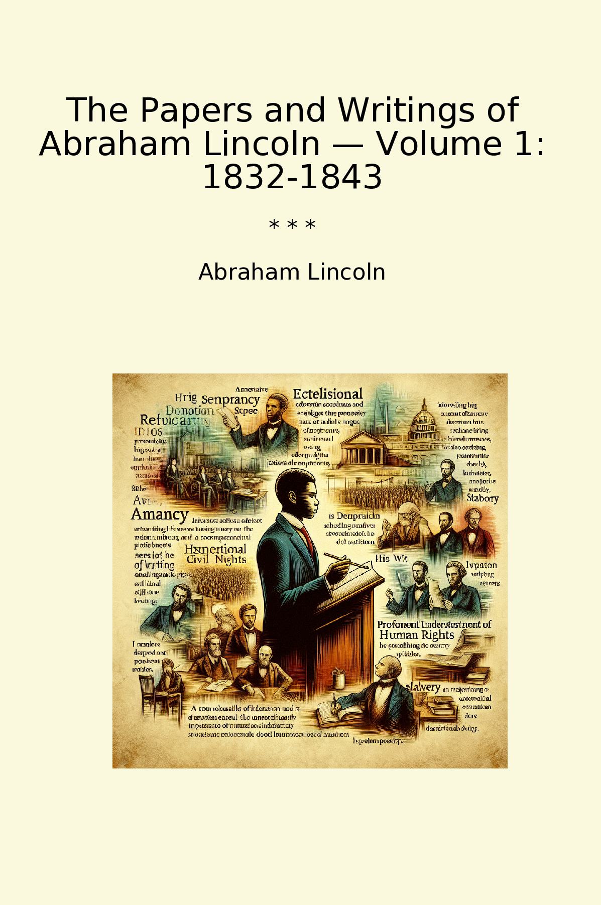 The Papers and Writings of Abraham Lincoln — Volume 1: 1832-1843