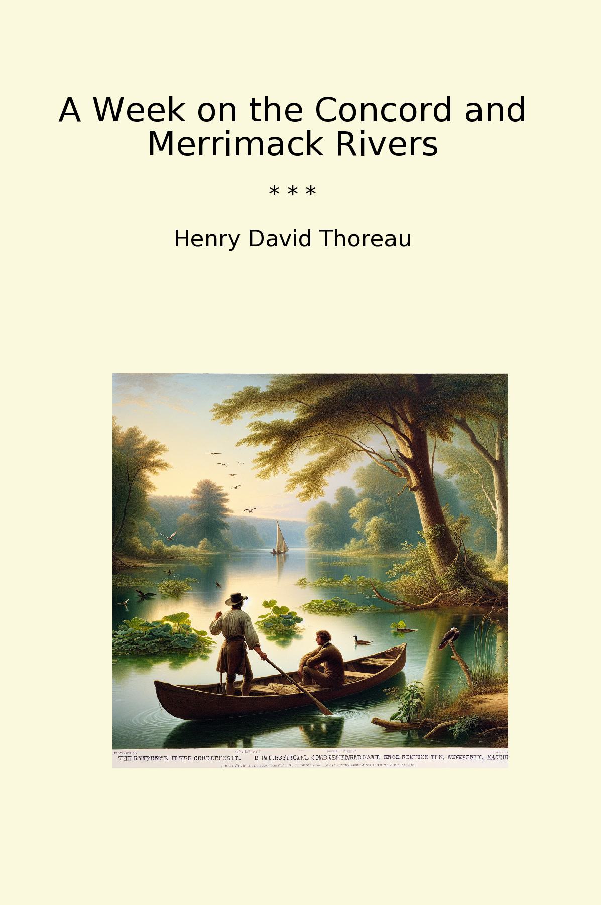 A Week on the Concord and Merrimack Rivers