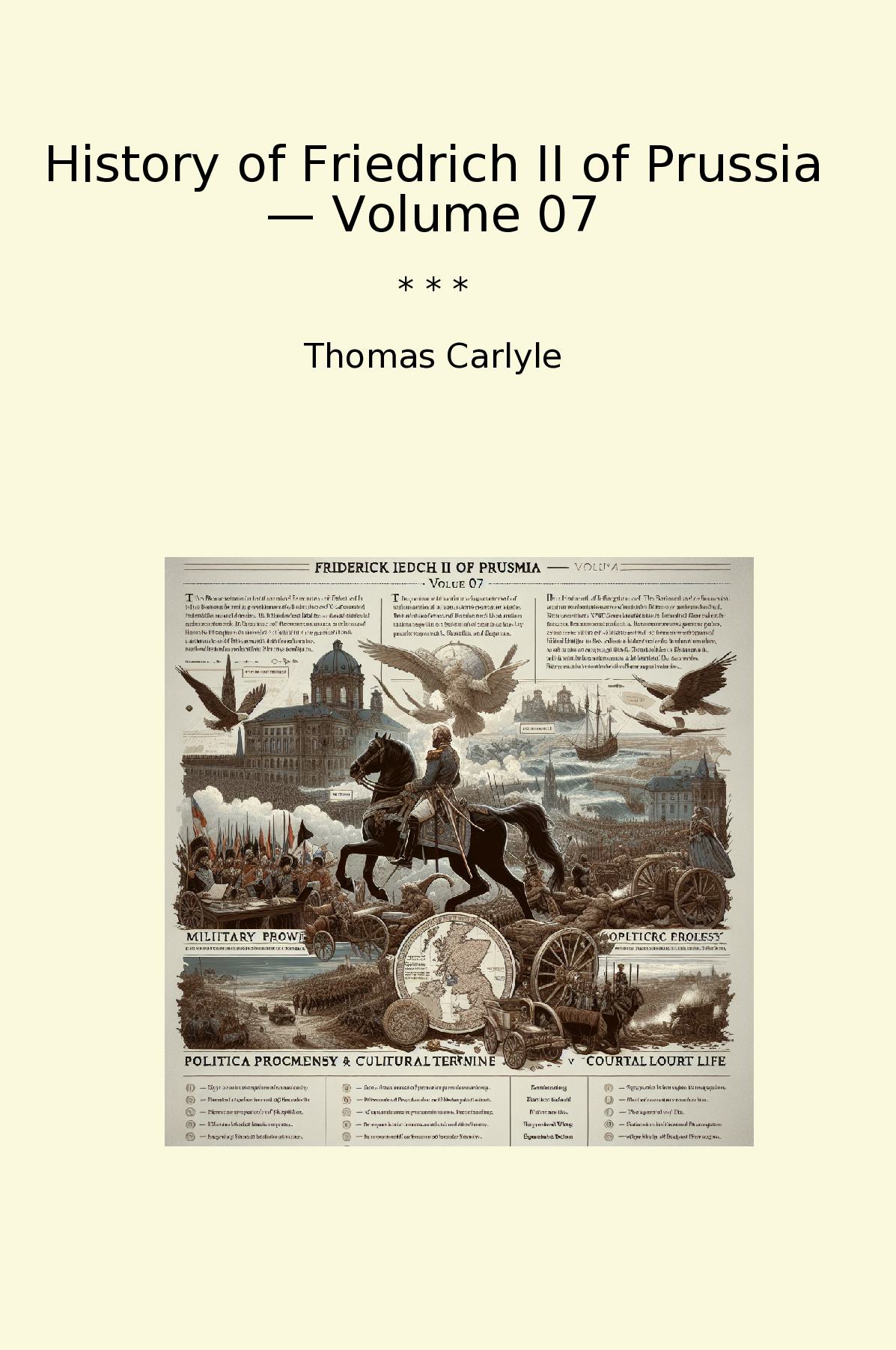 History of Friedrich II of Prussia — Volume 07