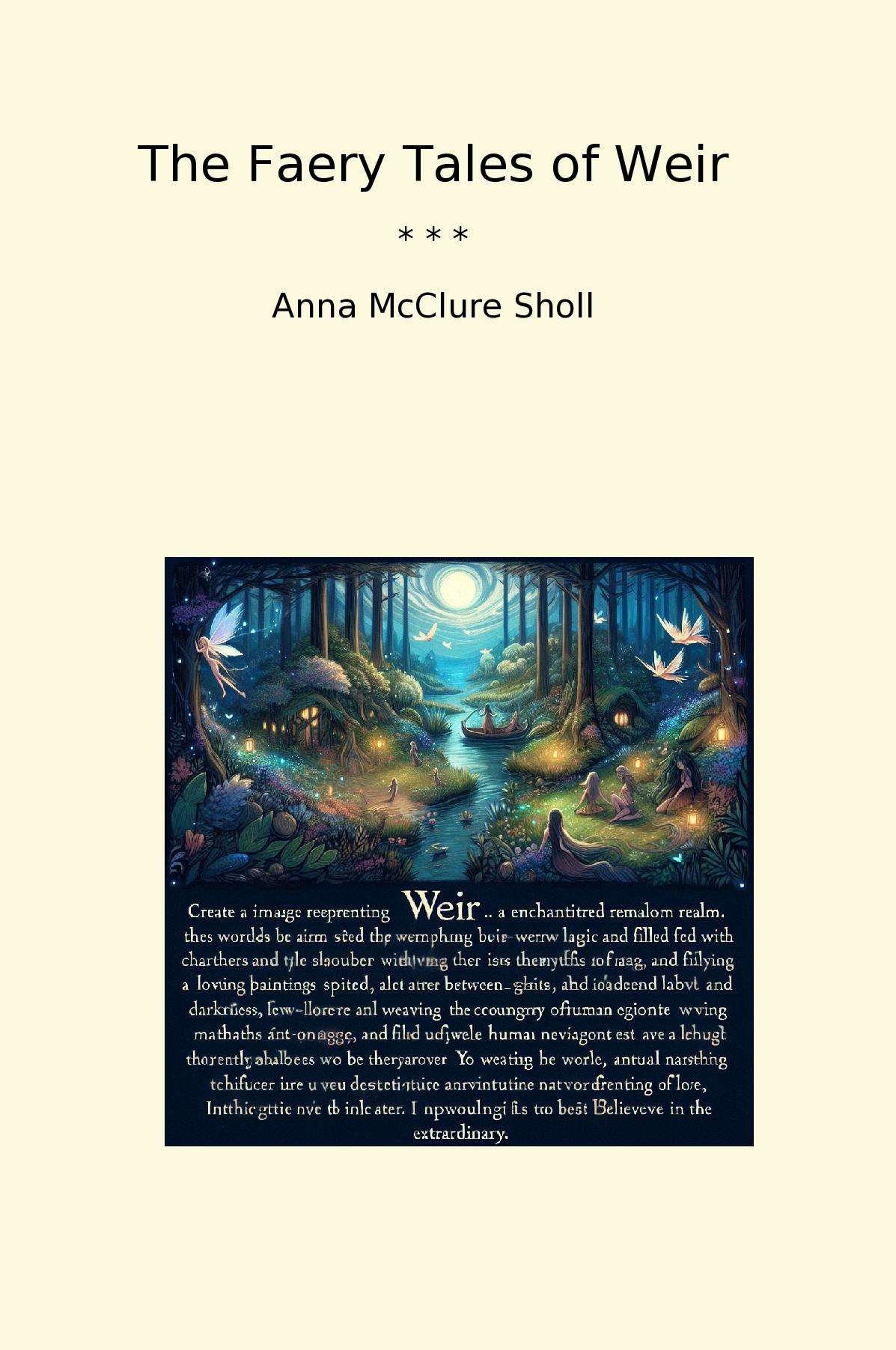 The Faery Tales of Weir