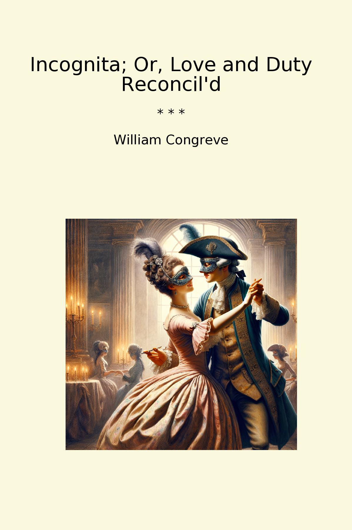 Incognita; Or, Love and Duty Reconcil'd