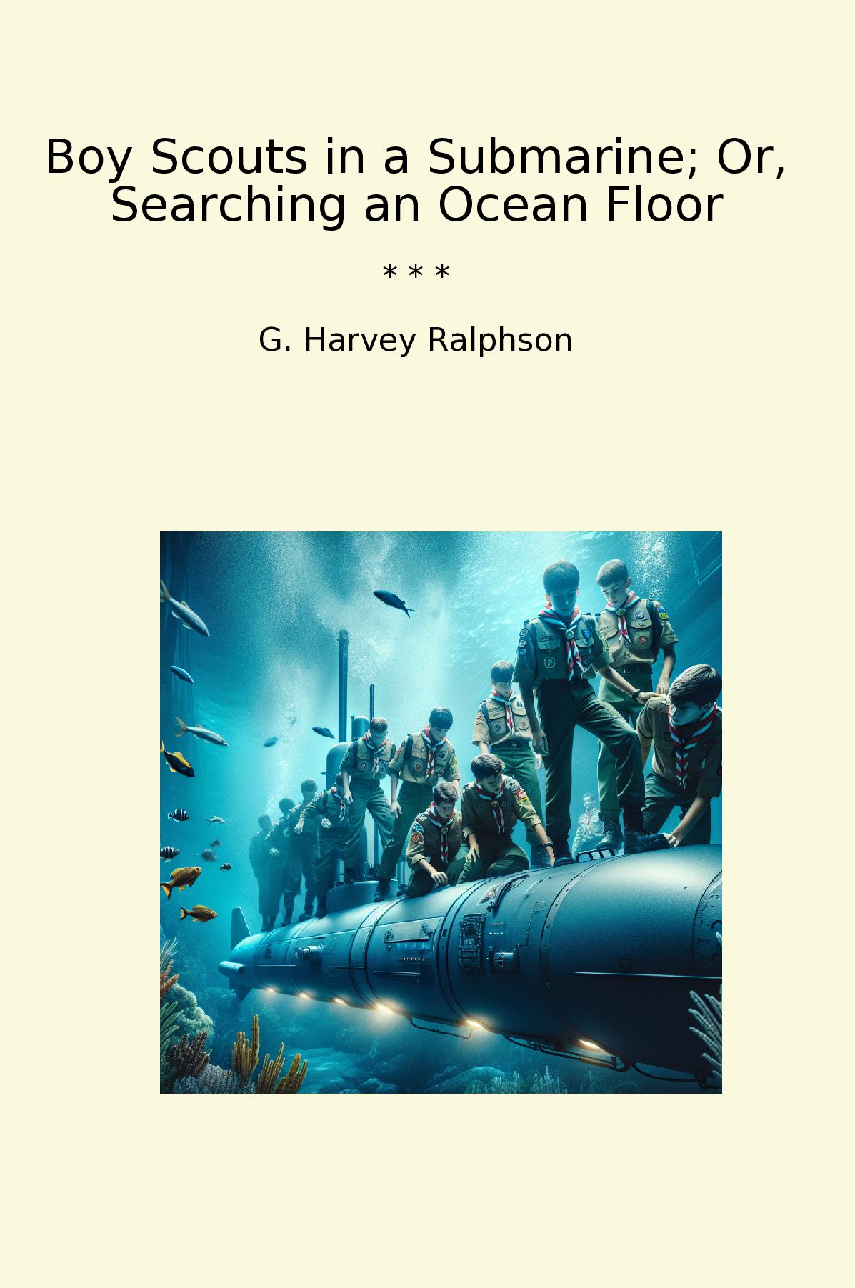 Boy Scouts in a Submarine; Or, Searching an Ocean Floor