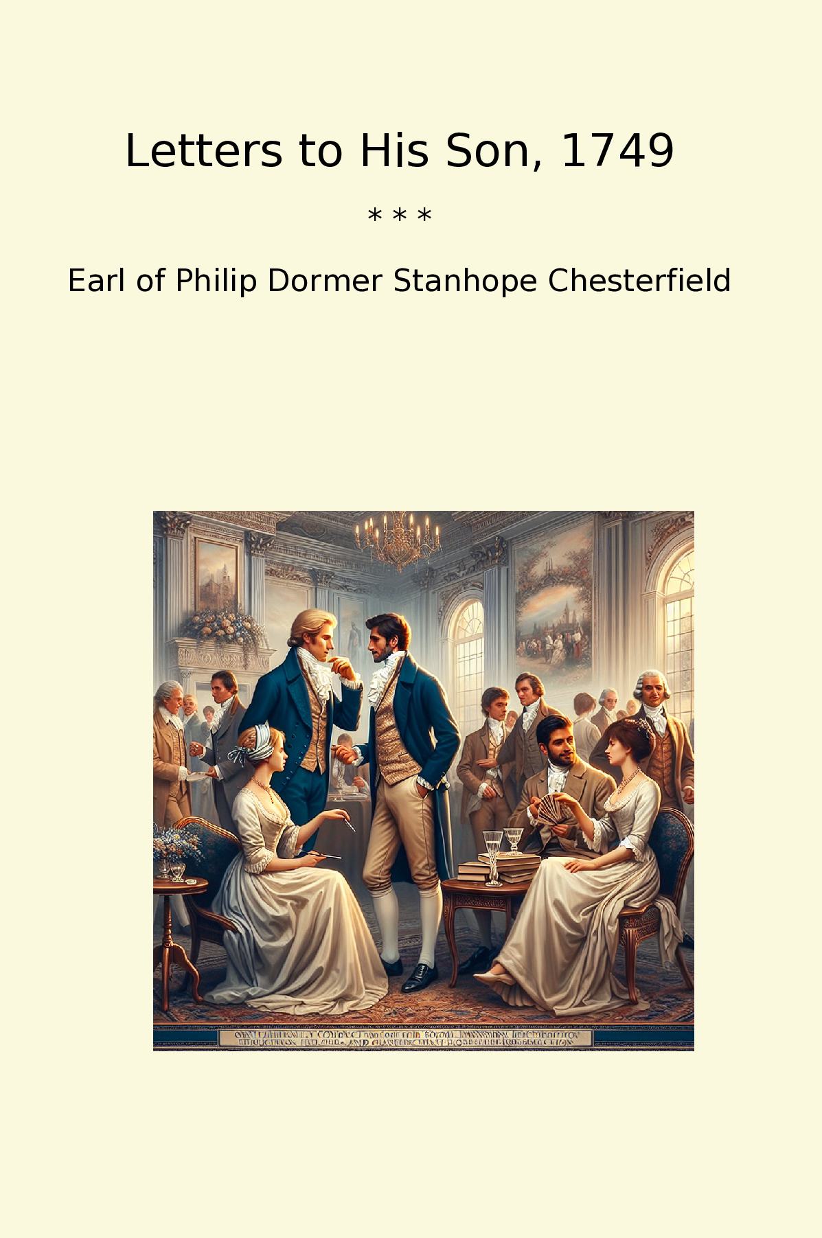 Letters to His Son, 1749