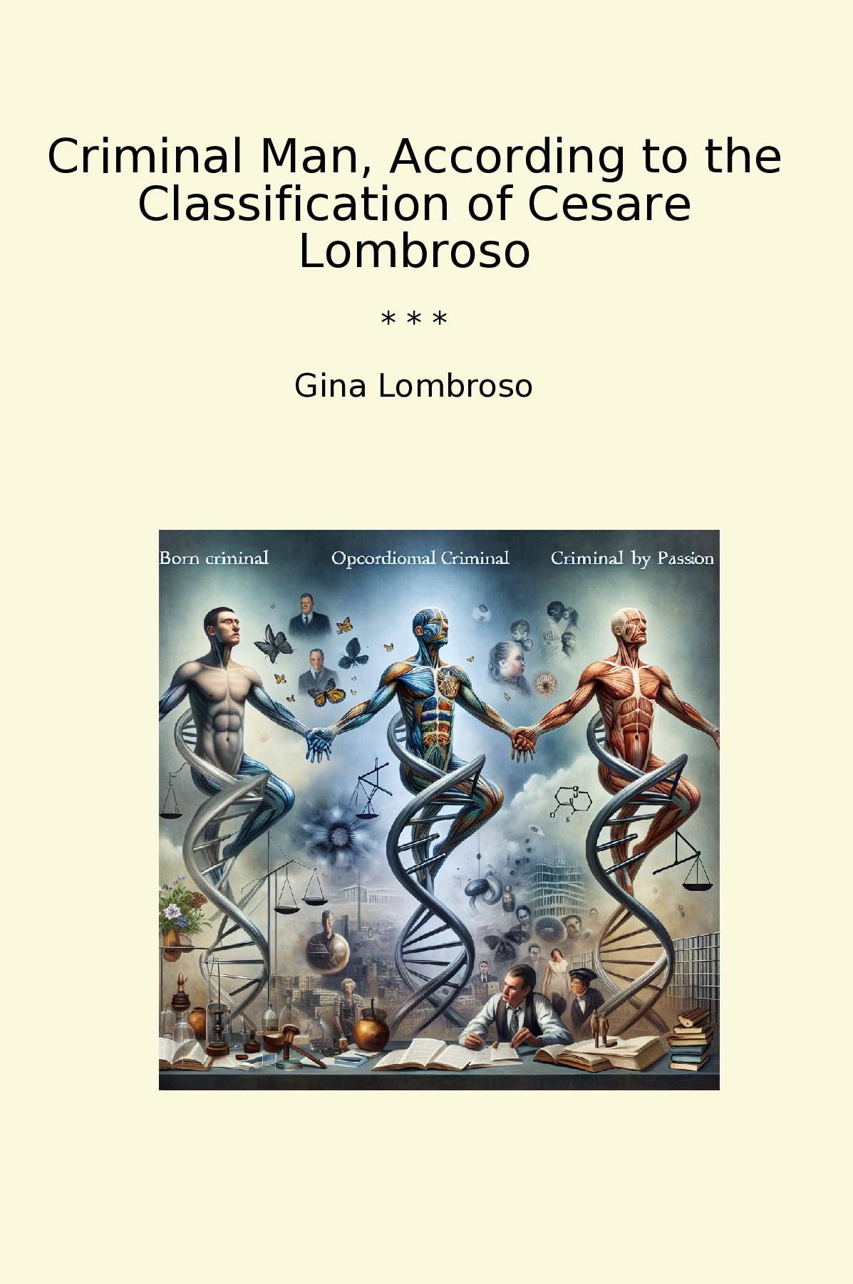 Criminal Man, According to the Classification of Cesare Lombroso