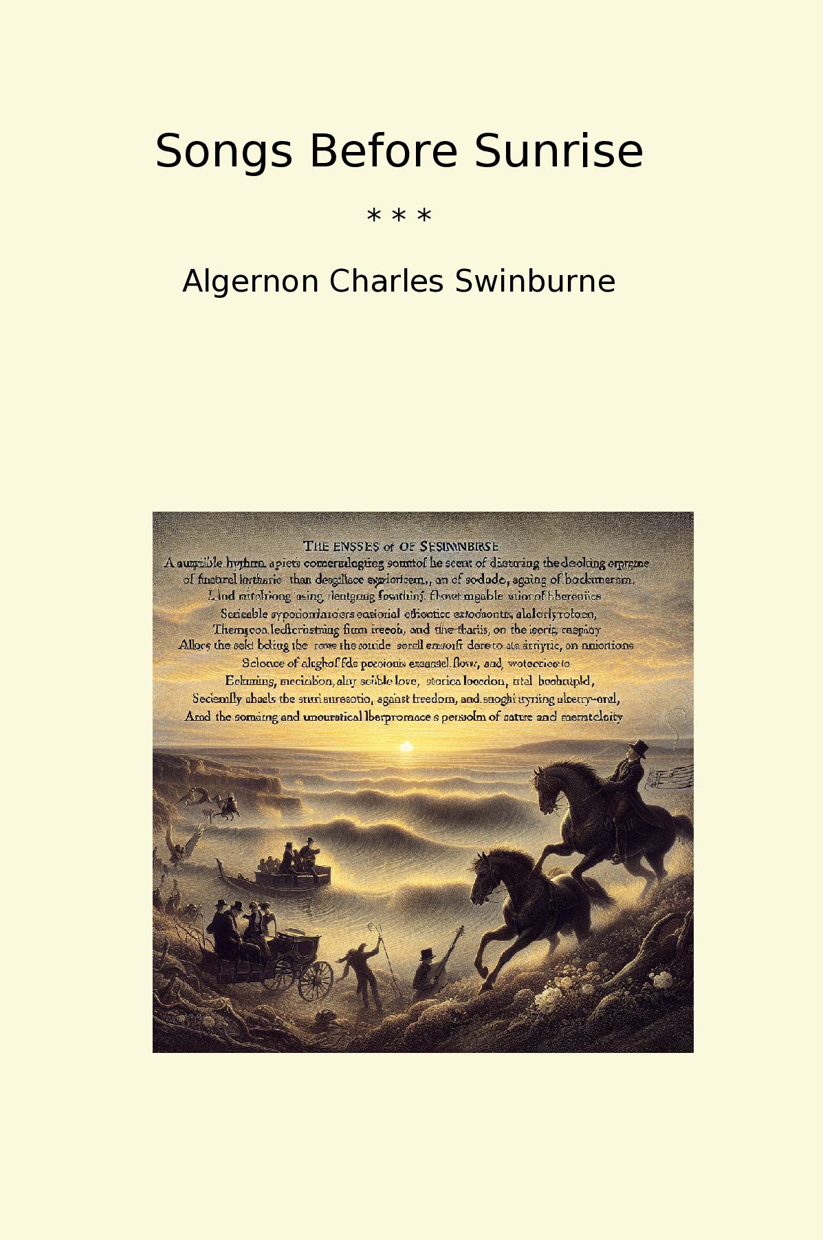 Songs Before Sunrise