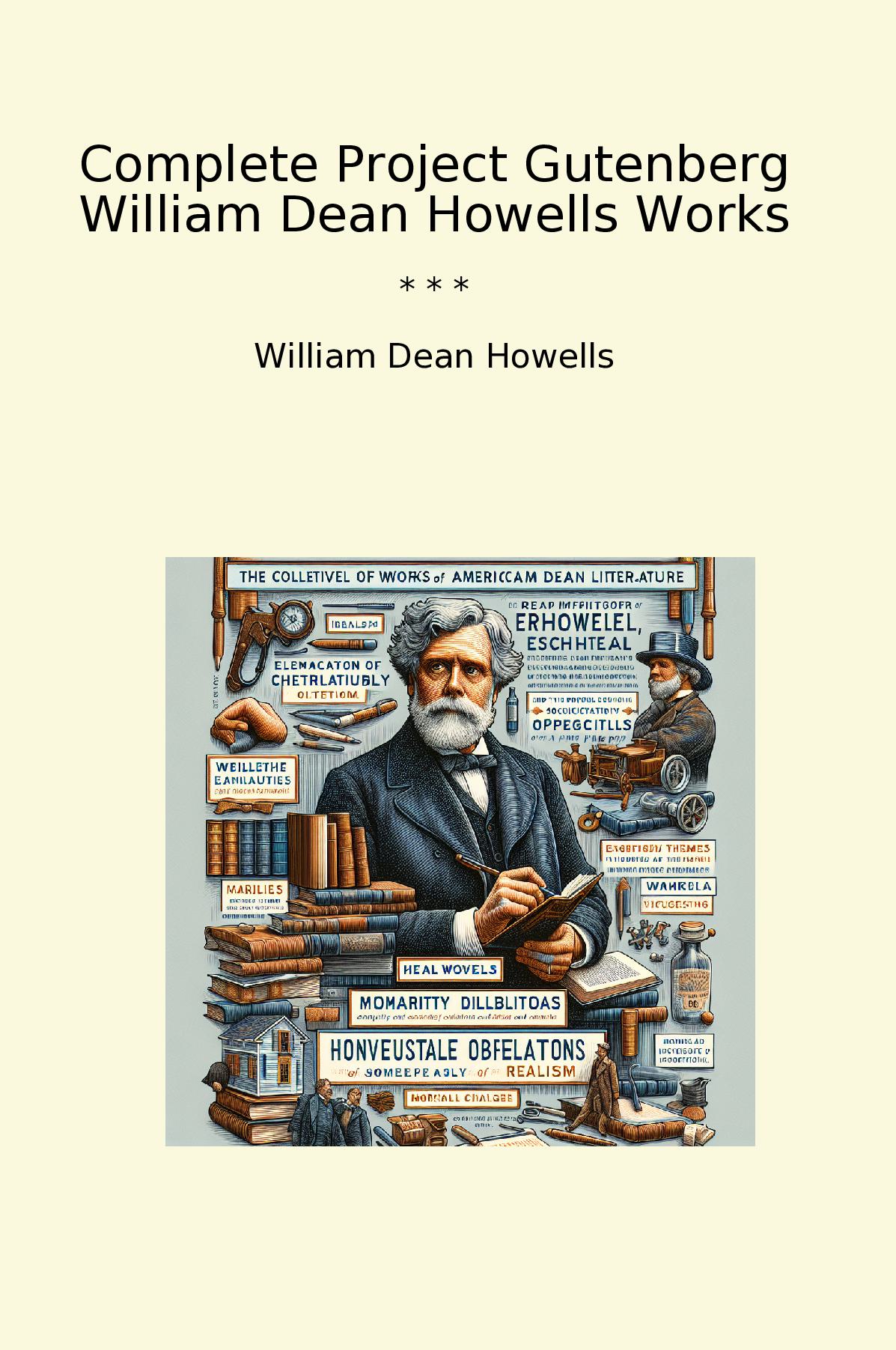 Complete Project Gutenberg William Dean Howells Works