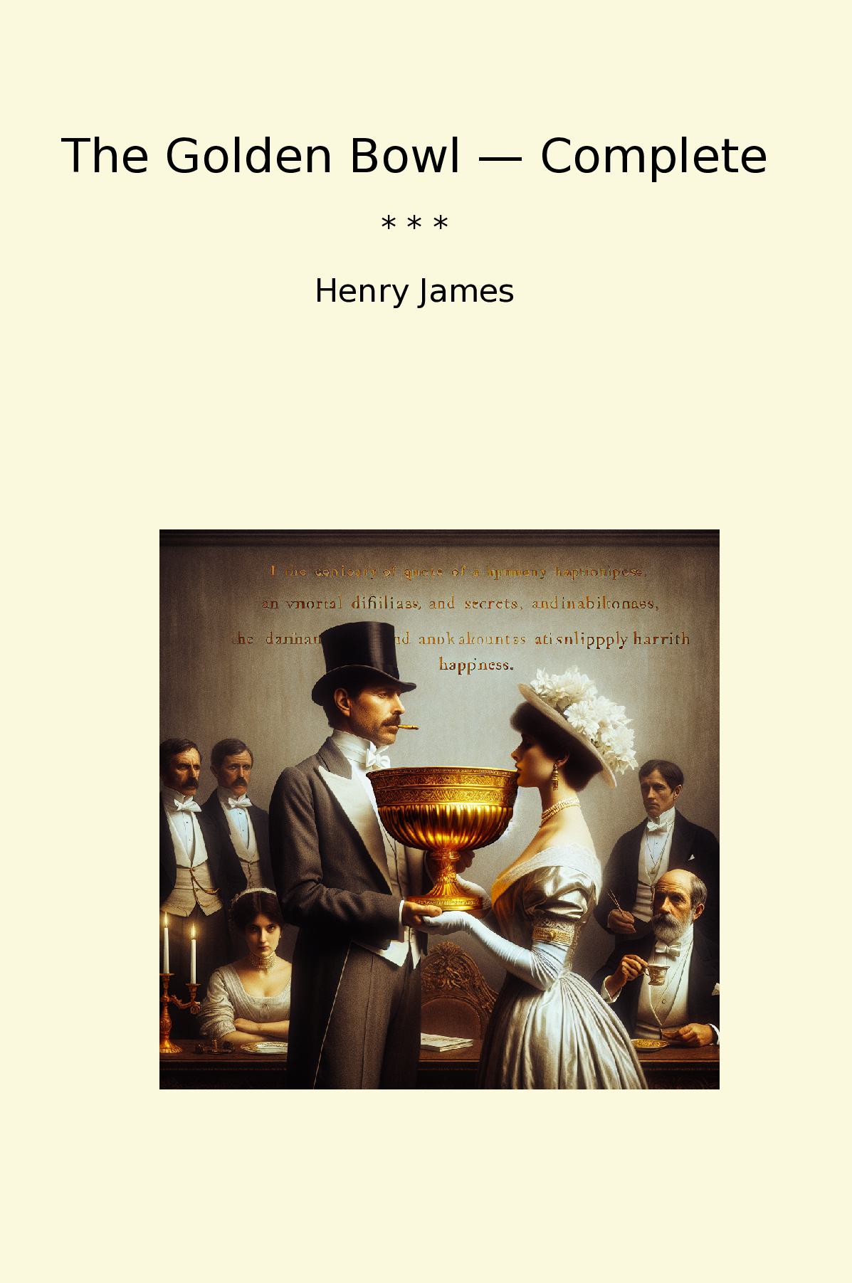 The Golden Bowl — Complete
