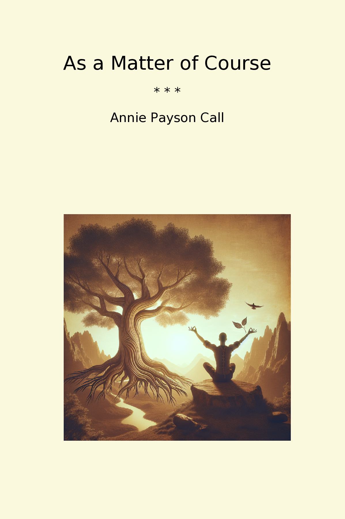 As a Matter of Course