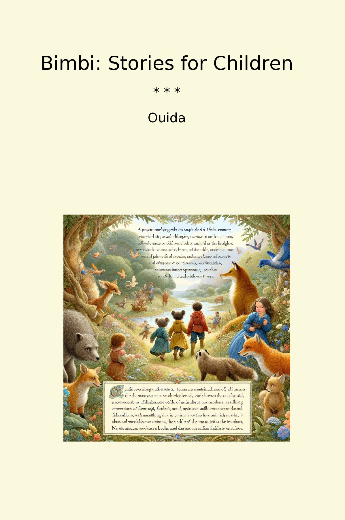 Bimbi: Stories for Children