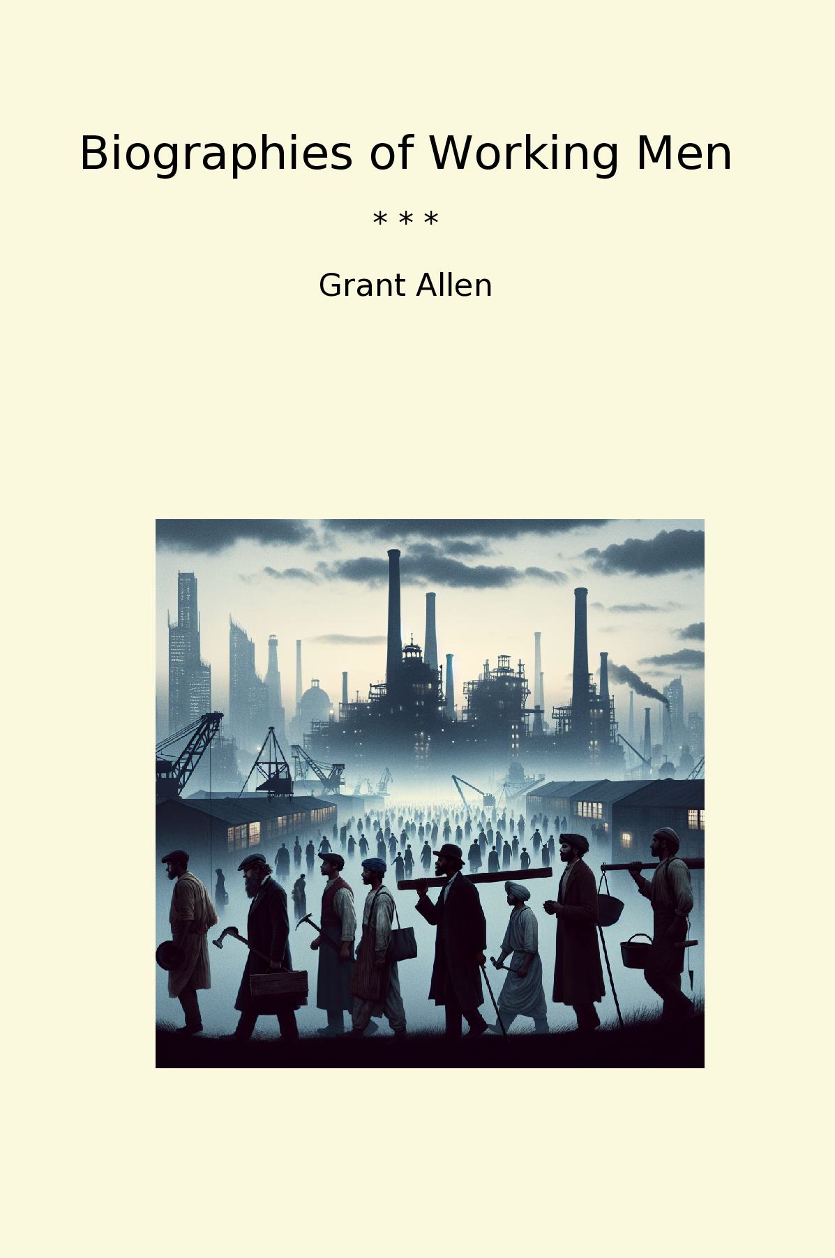 Biographies of Working Men