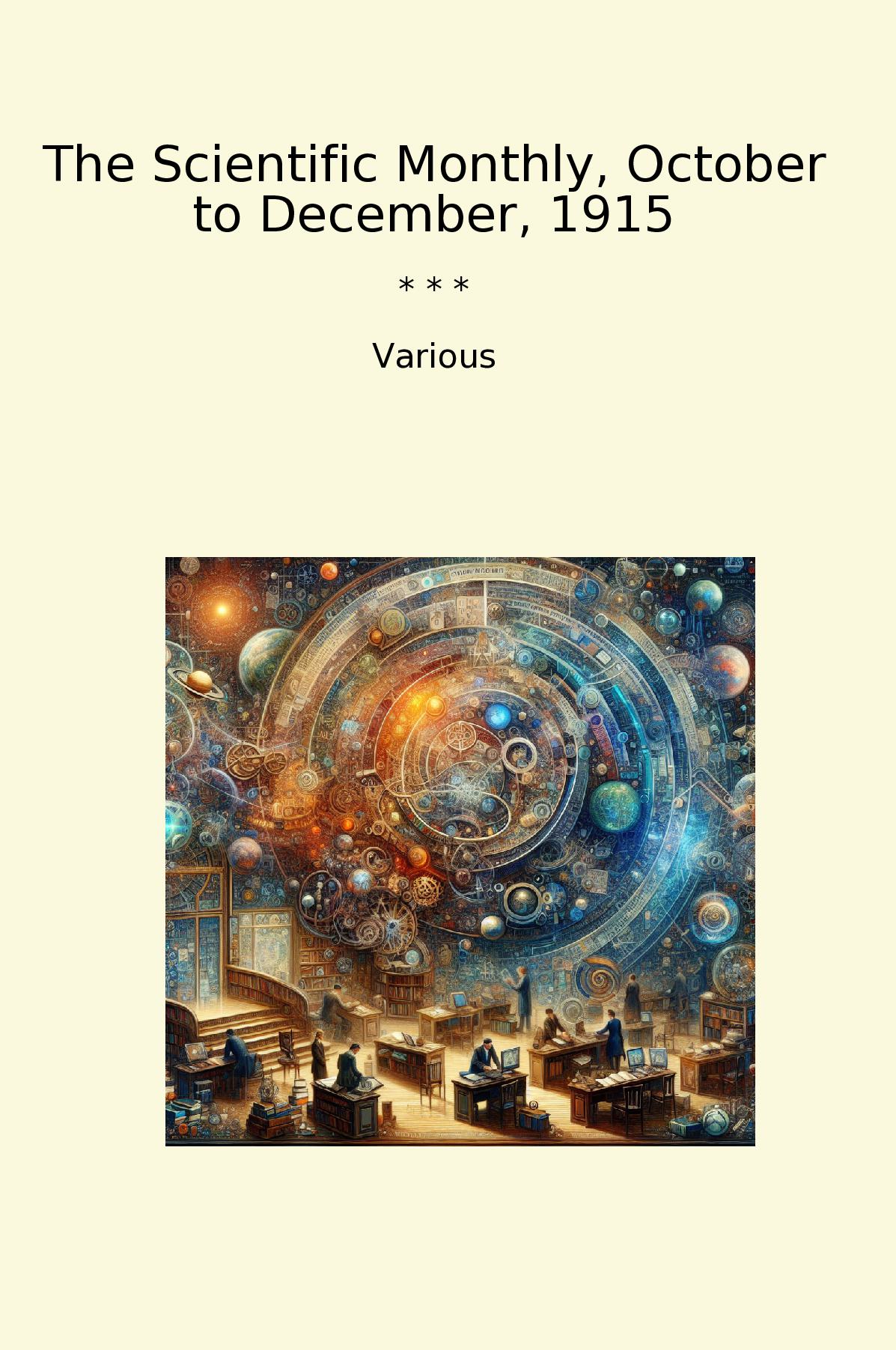 The Scientific Monthly, October to December, 1915