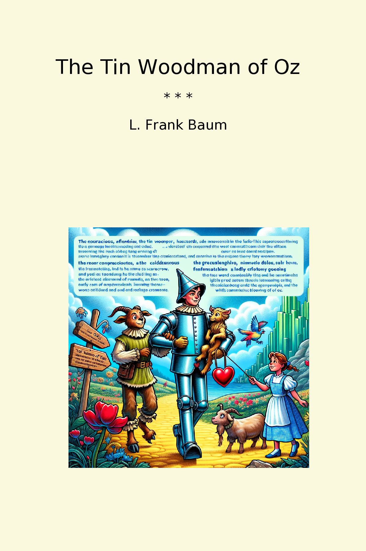 The Tin Woodman of Oz