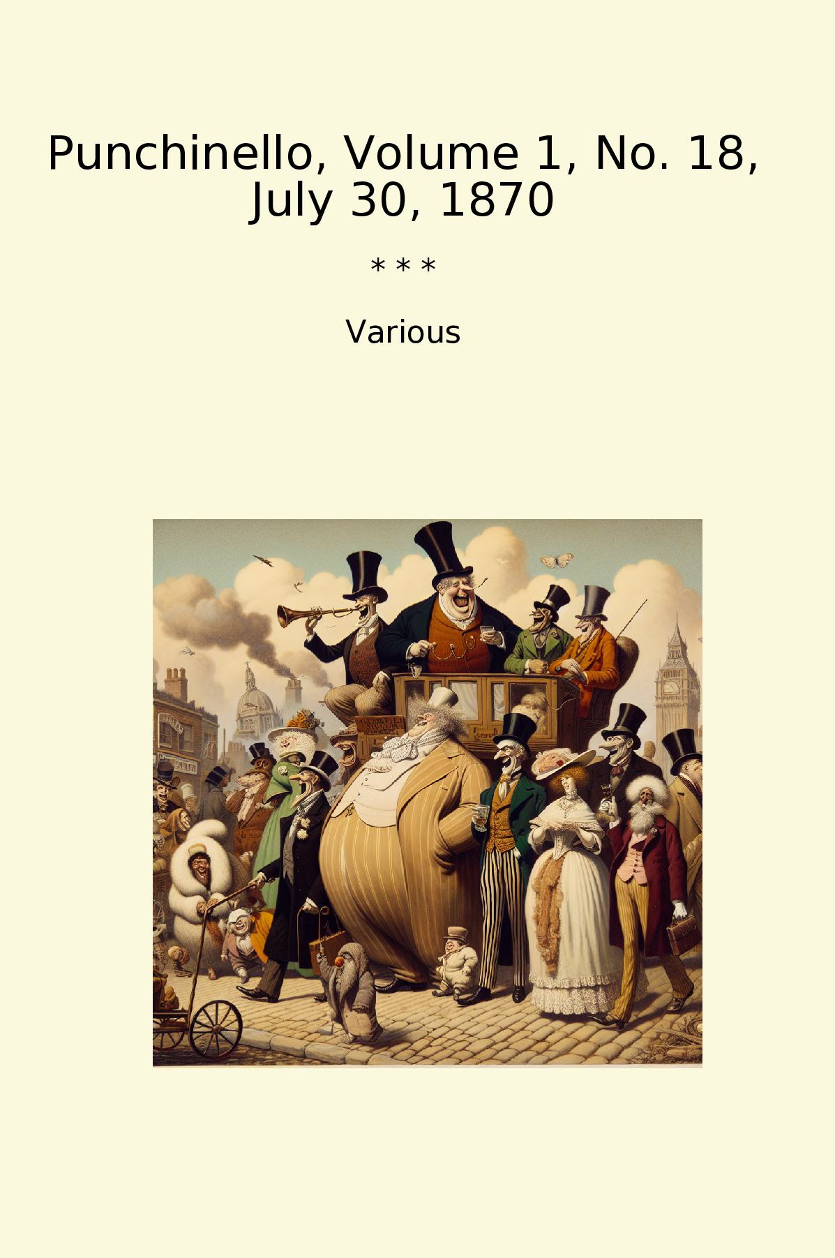 Punchinello, Volume 1, No. 18, July 30, 1870