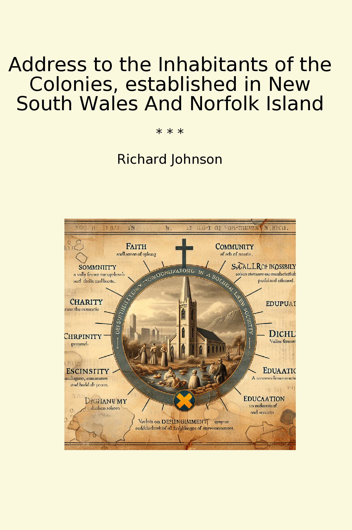 Address to the Inhabitants of the Colonies, established in New South Wales And Norfolk Island