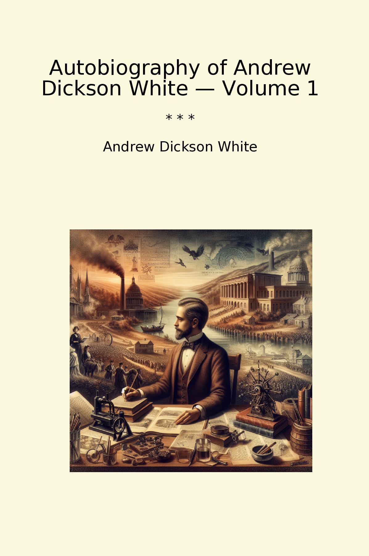 Autobiography of Andrew Dickson White — Volume 1