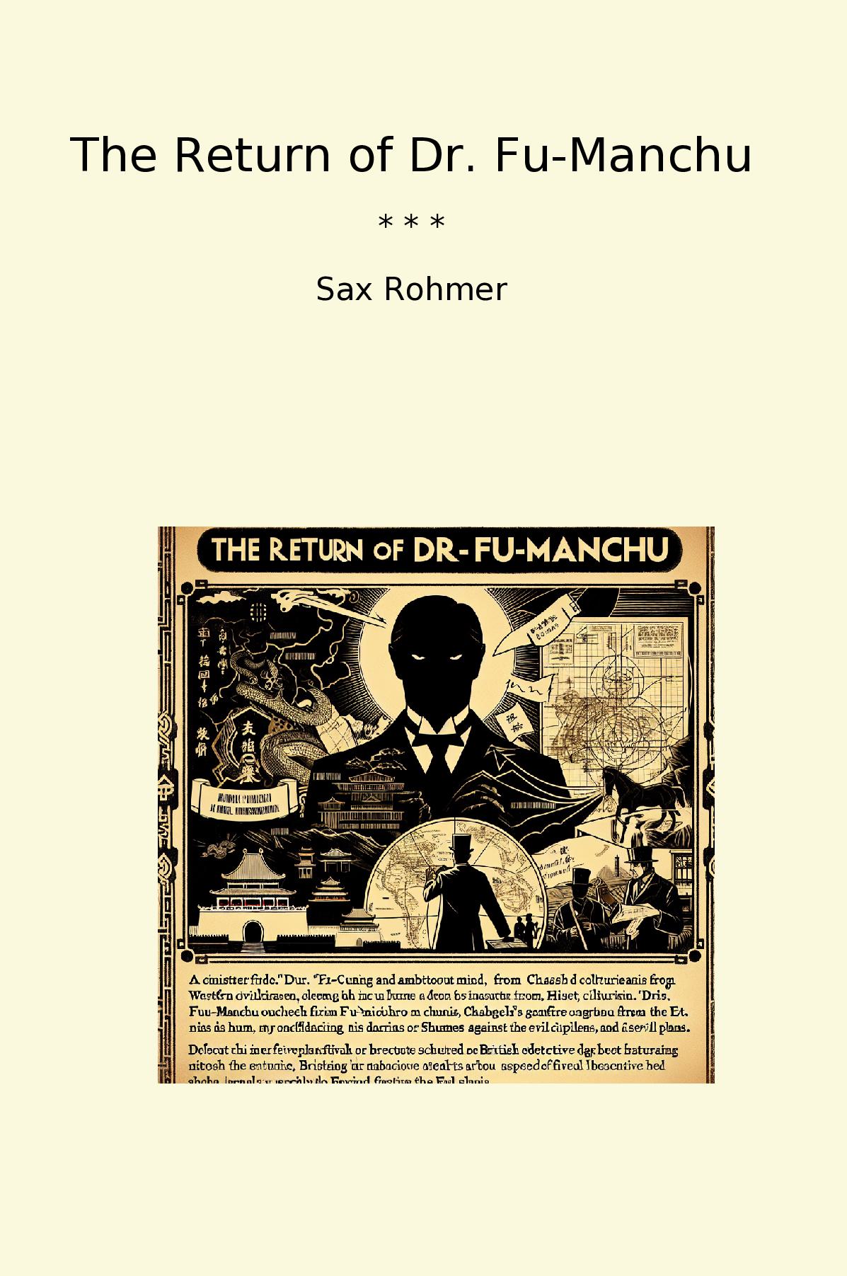 The Return of Dr. Fu-Manchu