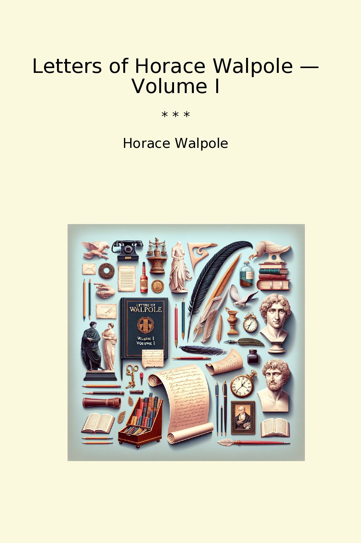 Letters of Horace Walpole — Volume I