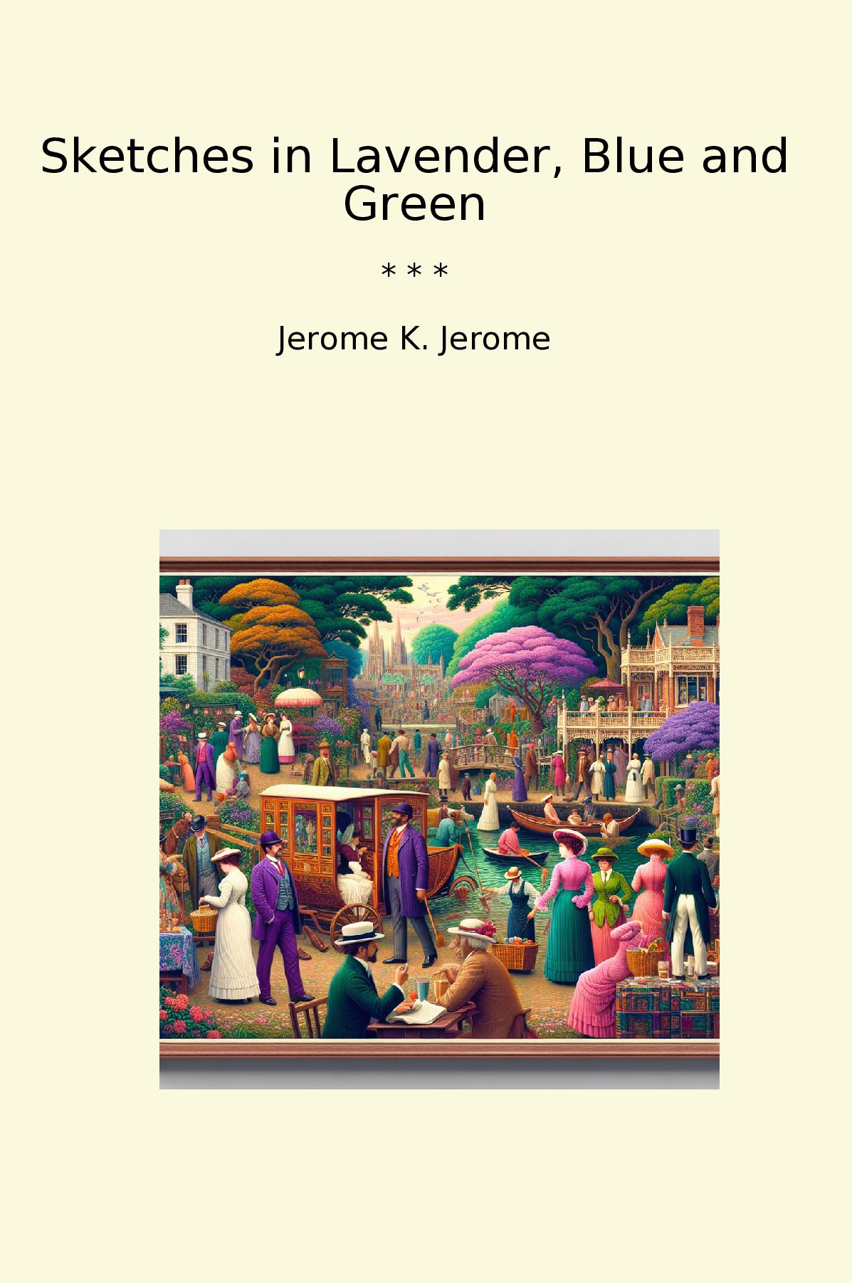 Sketches in Lavender, Blue and Green