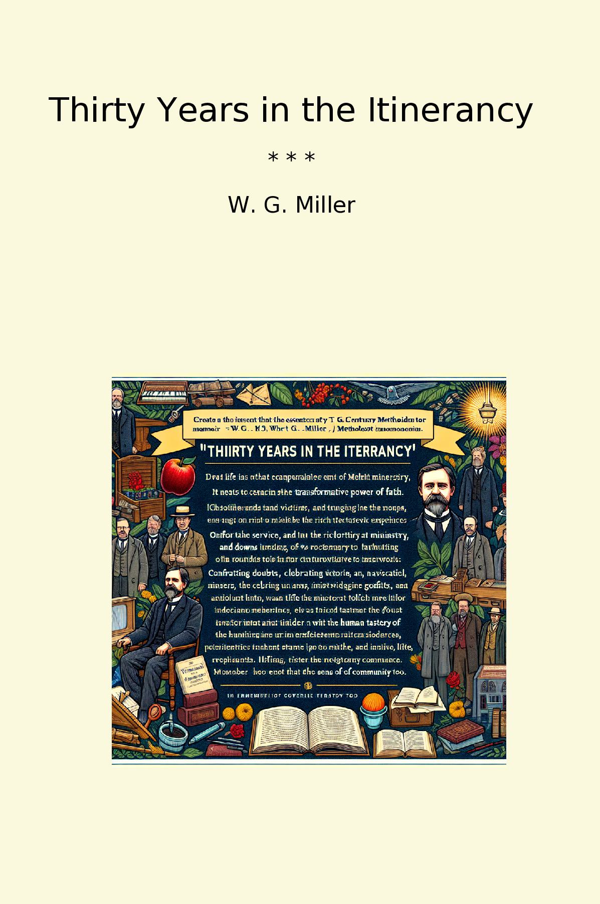 Thirty Years in the Itinerancy