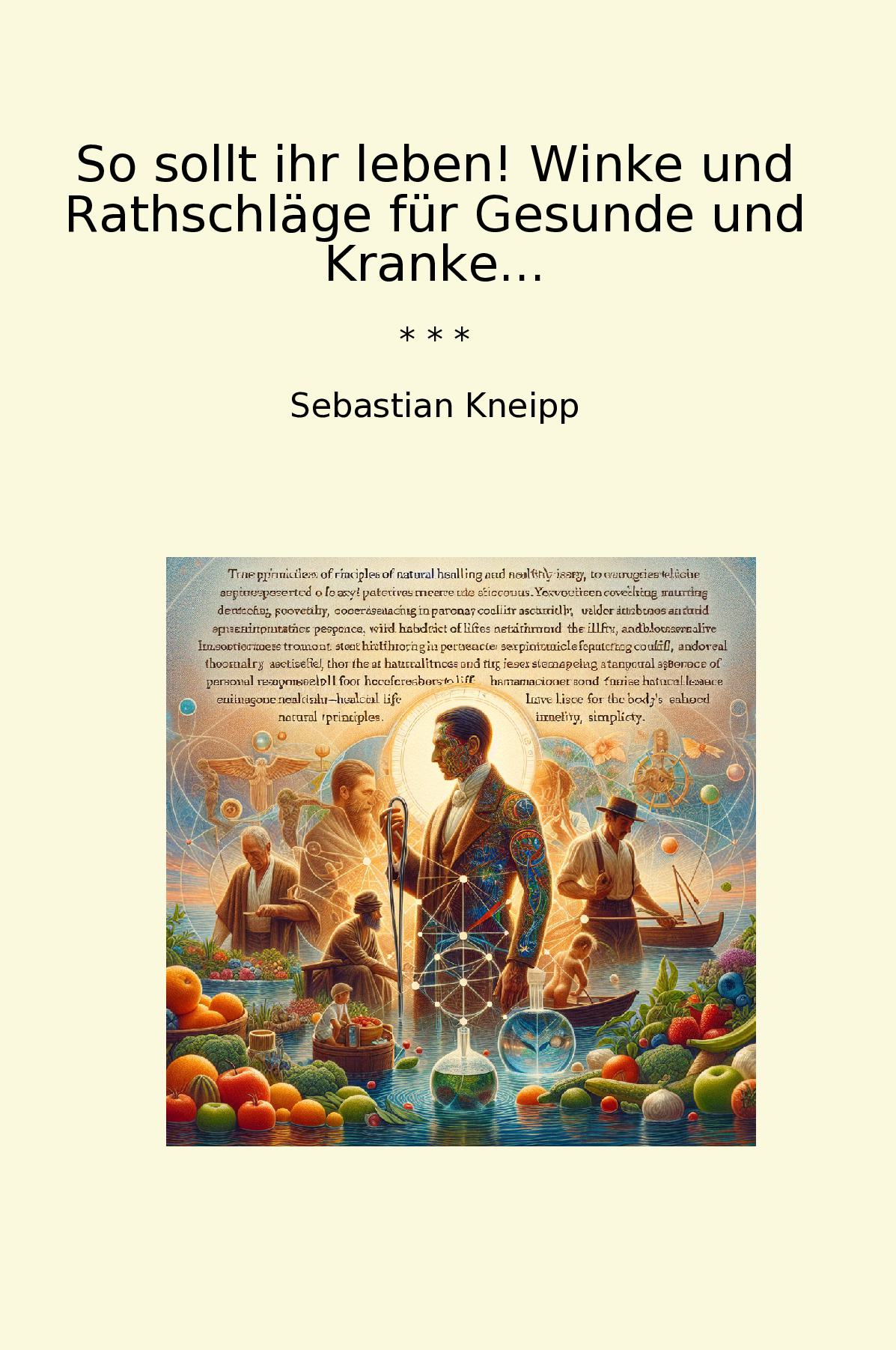 So sollt ihr leben! Winke und Rathschläge für Gesunde und Kranke...
