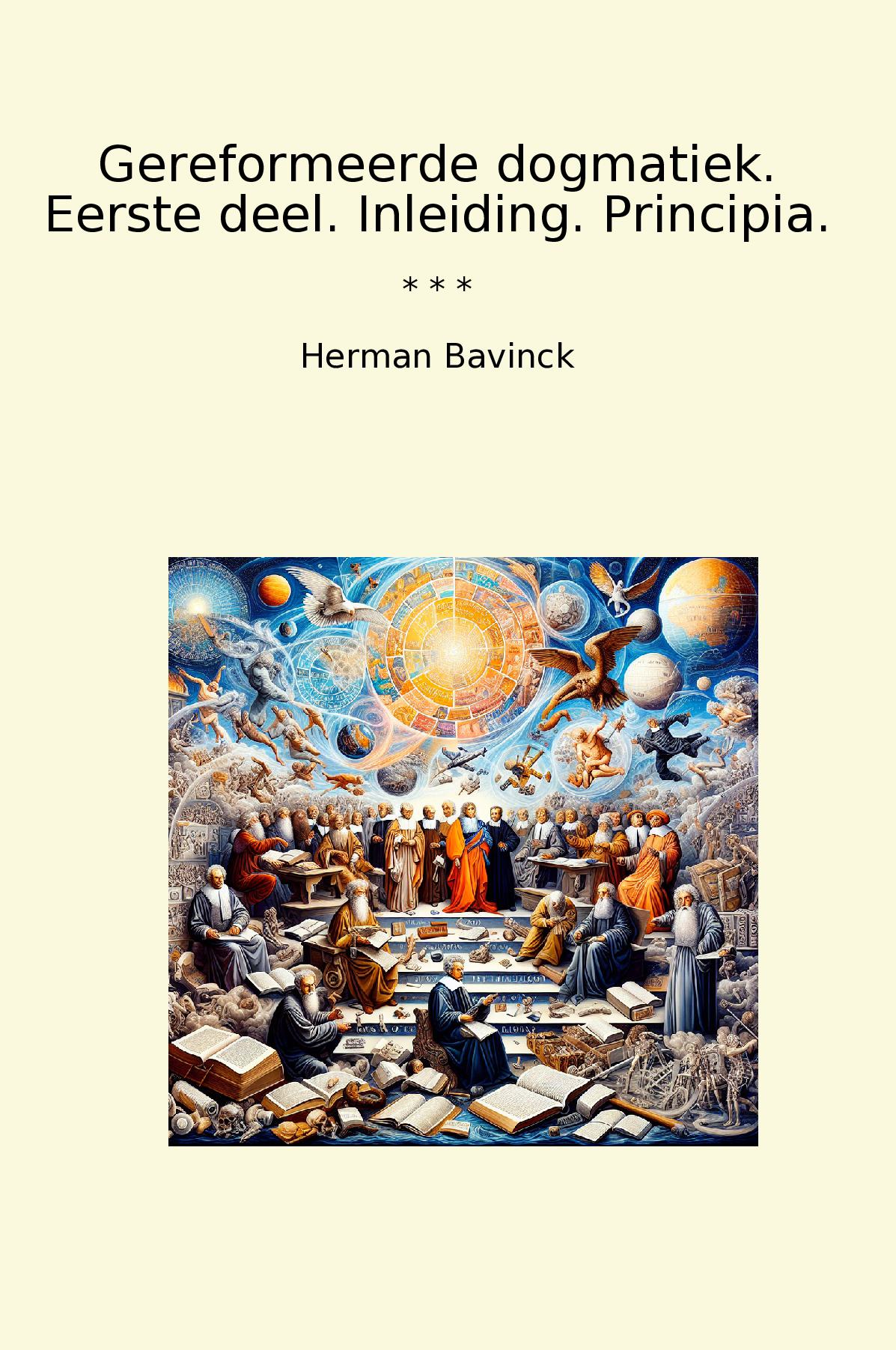 Gereformeerde dogmatiek. Eerste deel. Inleiding. Principia.