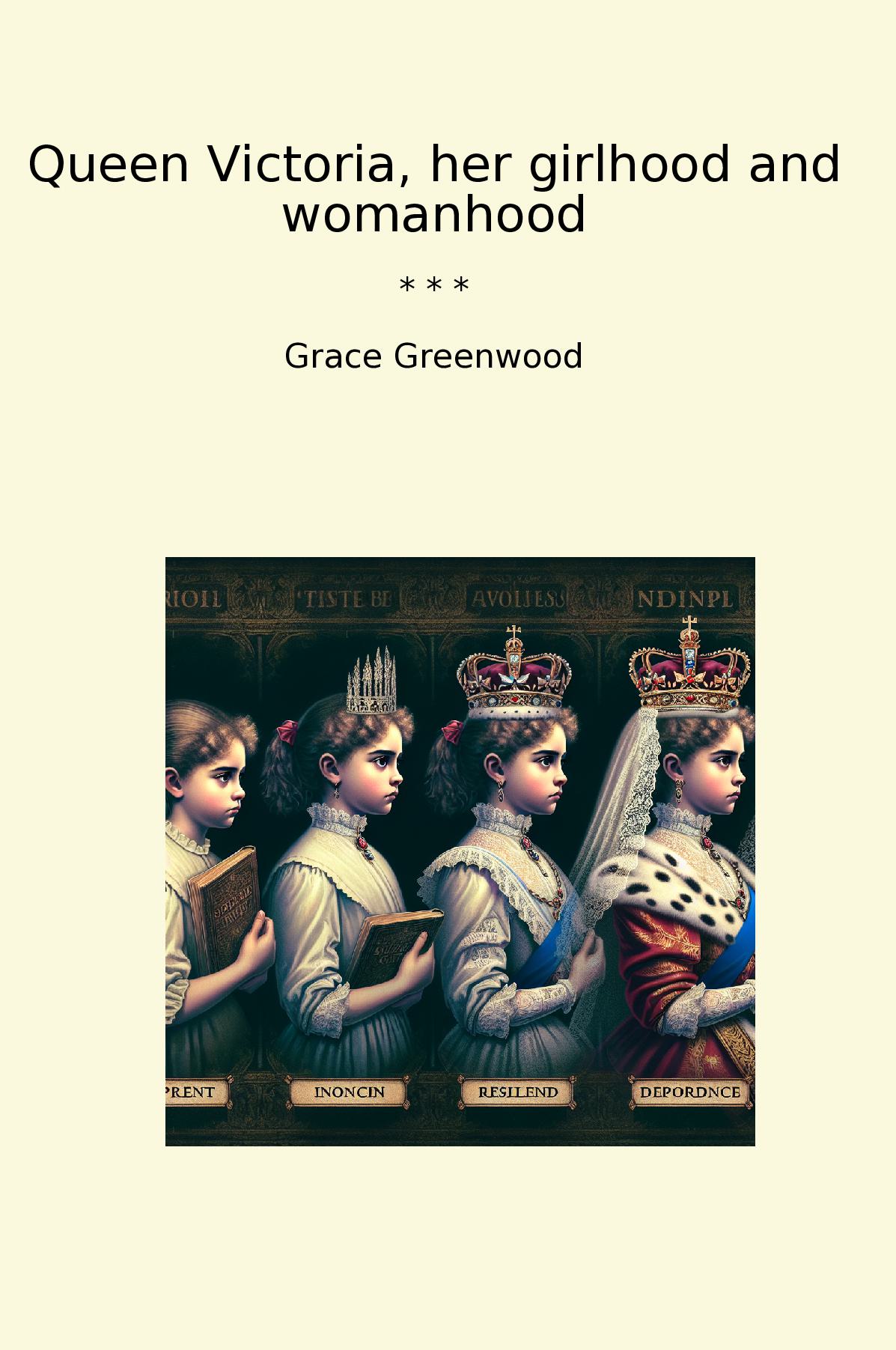 Queen Victoria, her girlhood and womanhood