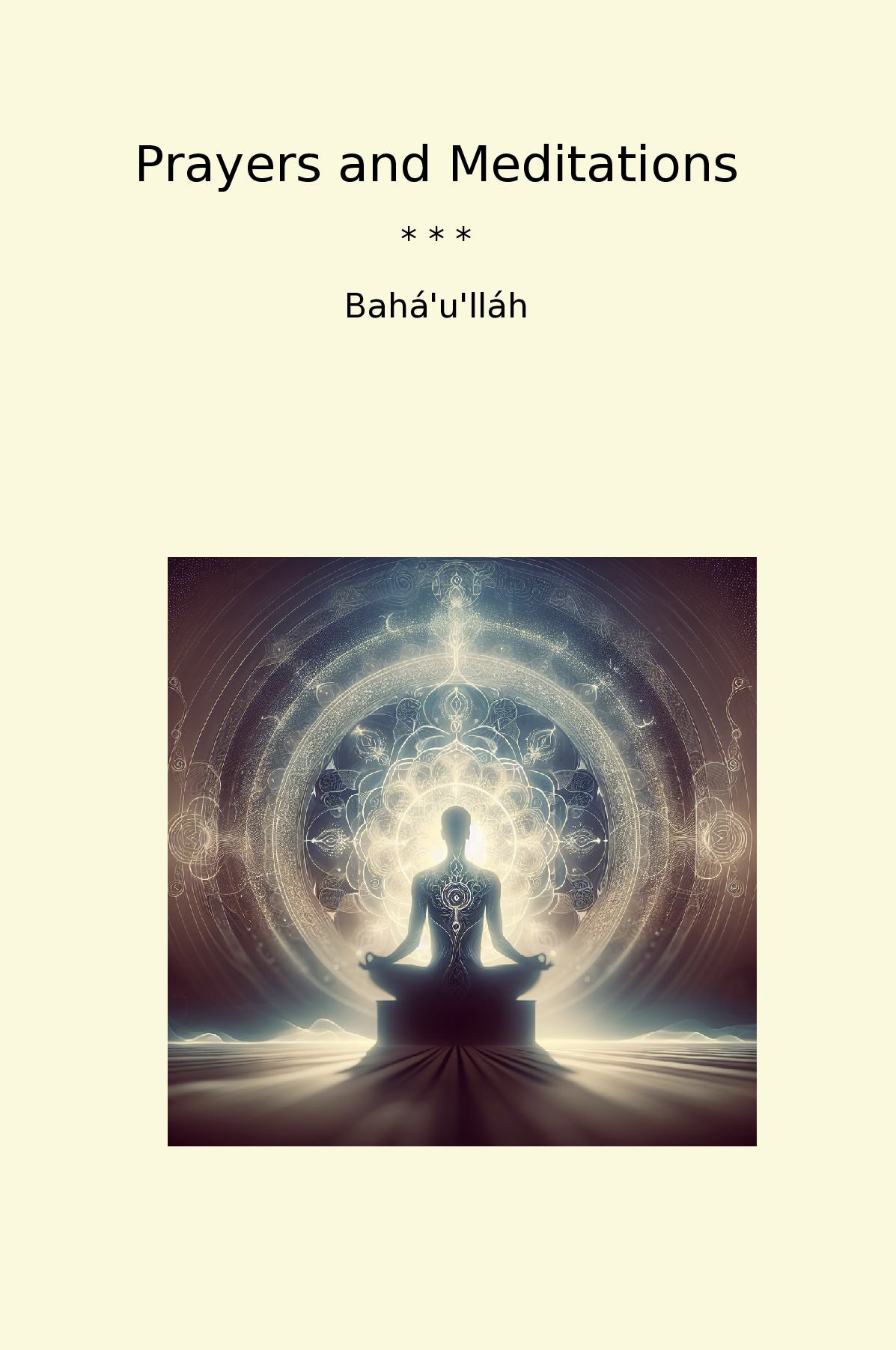Prayers and Meditations