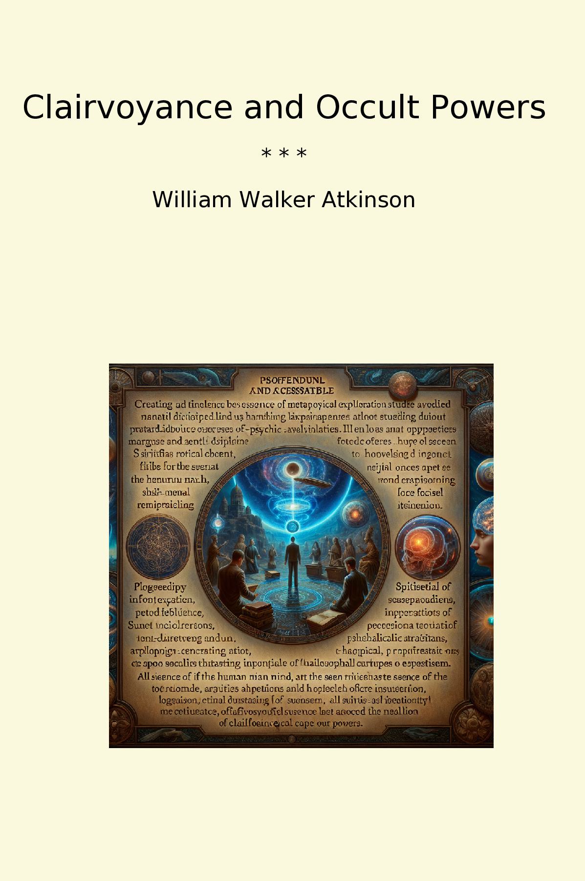 Clairvoyance and Occult Powers